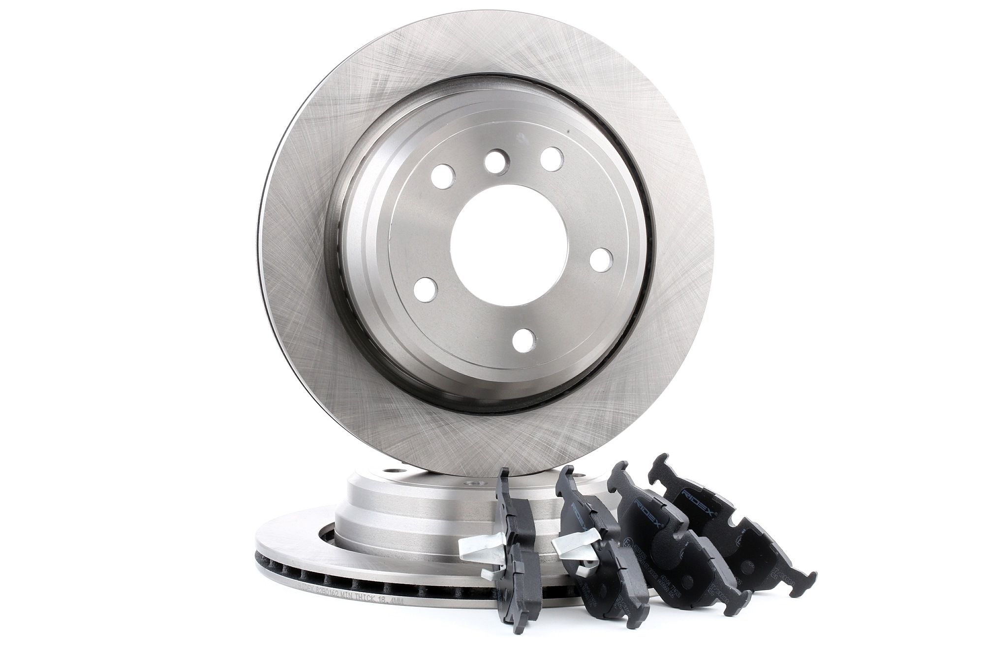 3405B0029 RIDEX Kit Dischi E Pastiglie Assale Posteriore, Pieno, Non Predisposto Per Visualizzazione Avviso Usura 3405B0029 Per AUDI A5, A4, Q5 ❱❱❱ Prezzo E Esperienza