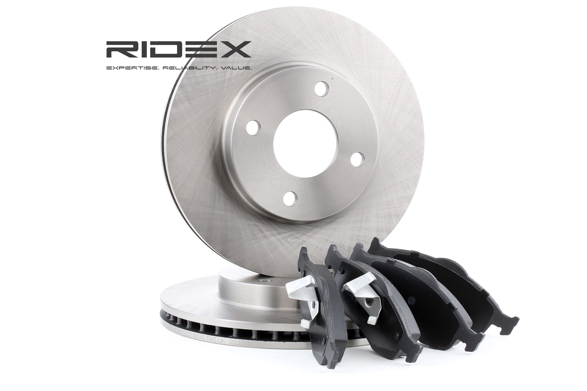 RIDEX 3405B0115 Brake kit FORD MONDEO 2013 price
