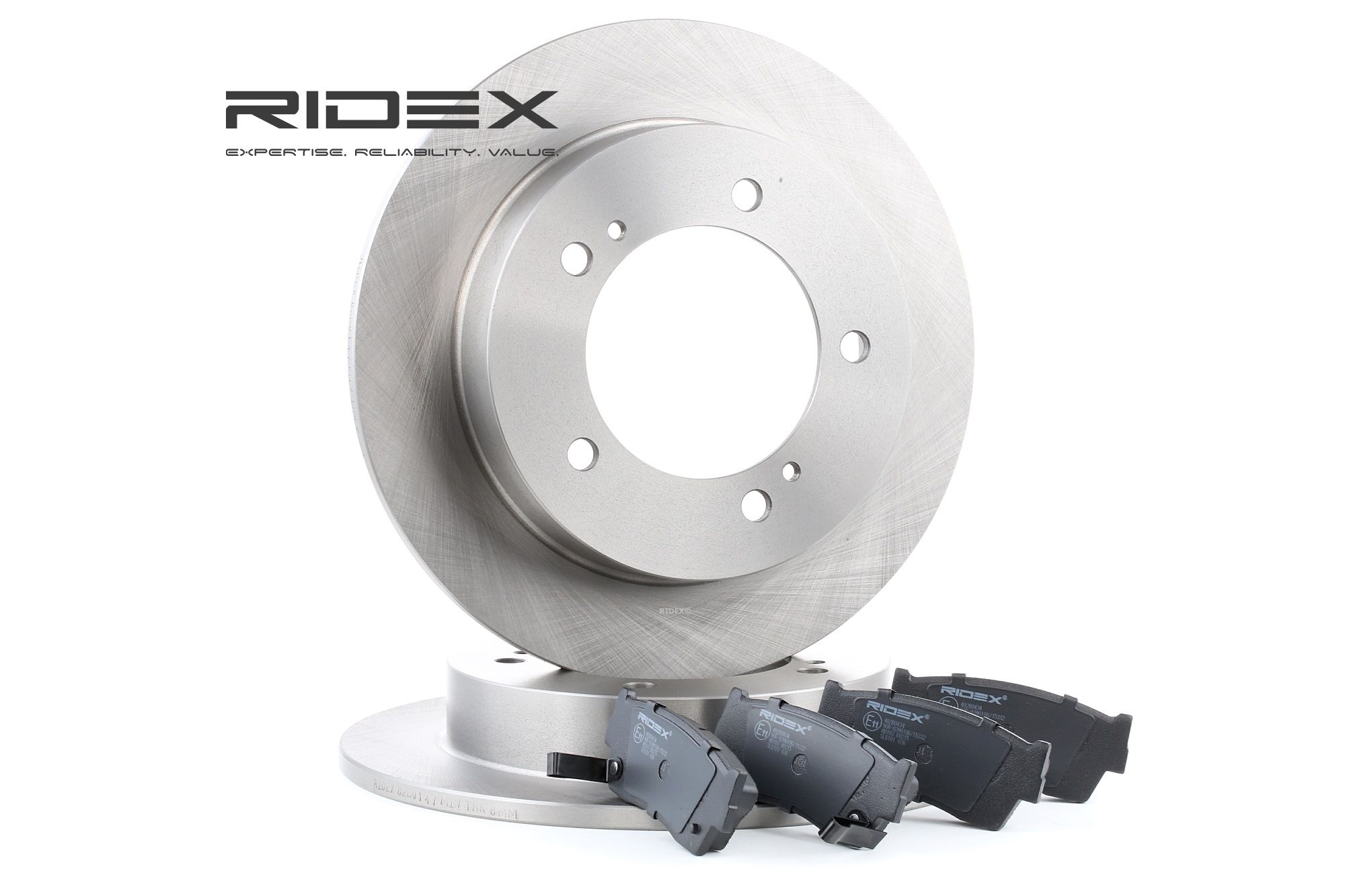 RIDEX 3405B0209 SUZUKI Brake pads and discs