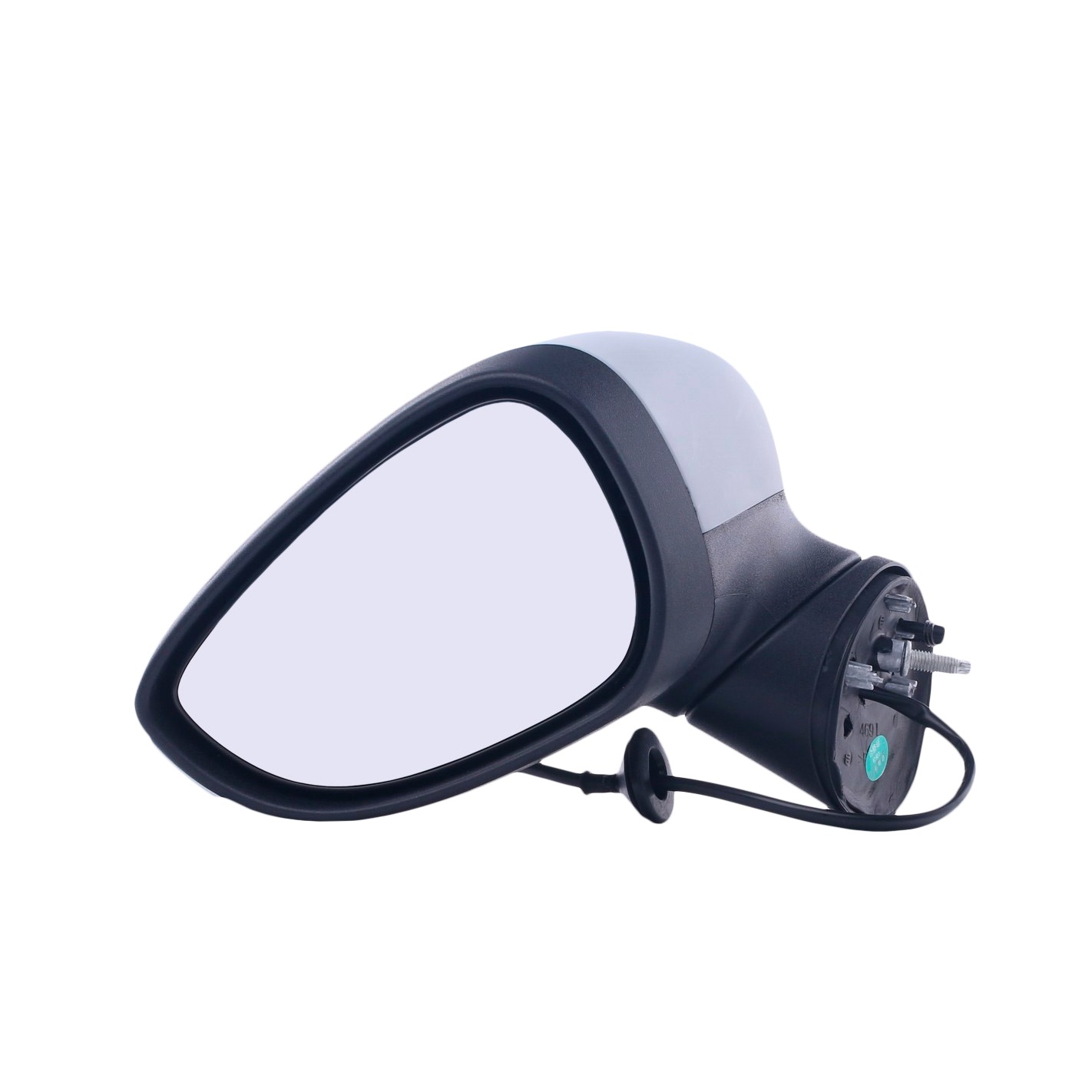 RIDEX 50O0213 Wing mirror Left, primed, Electric, Complete Mirror, Aspherical, for electric mirror adjustment