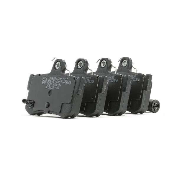 RIDEX 402B0936 Bremsbeläge