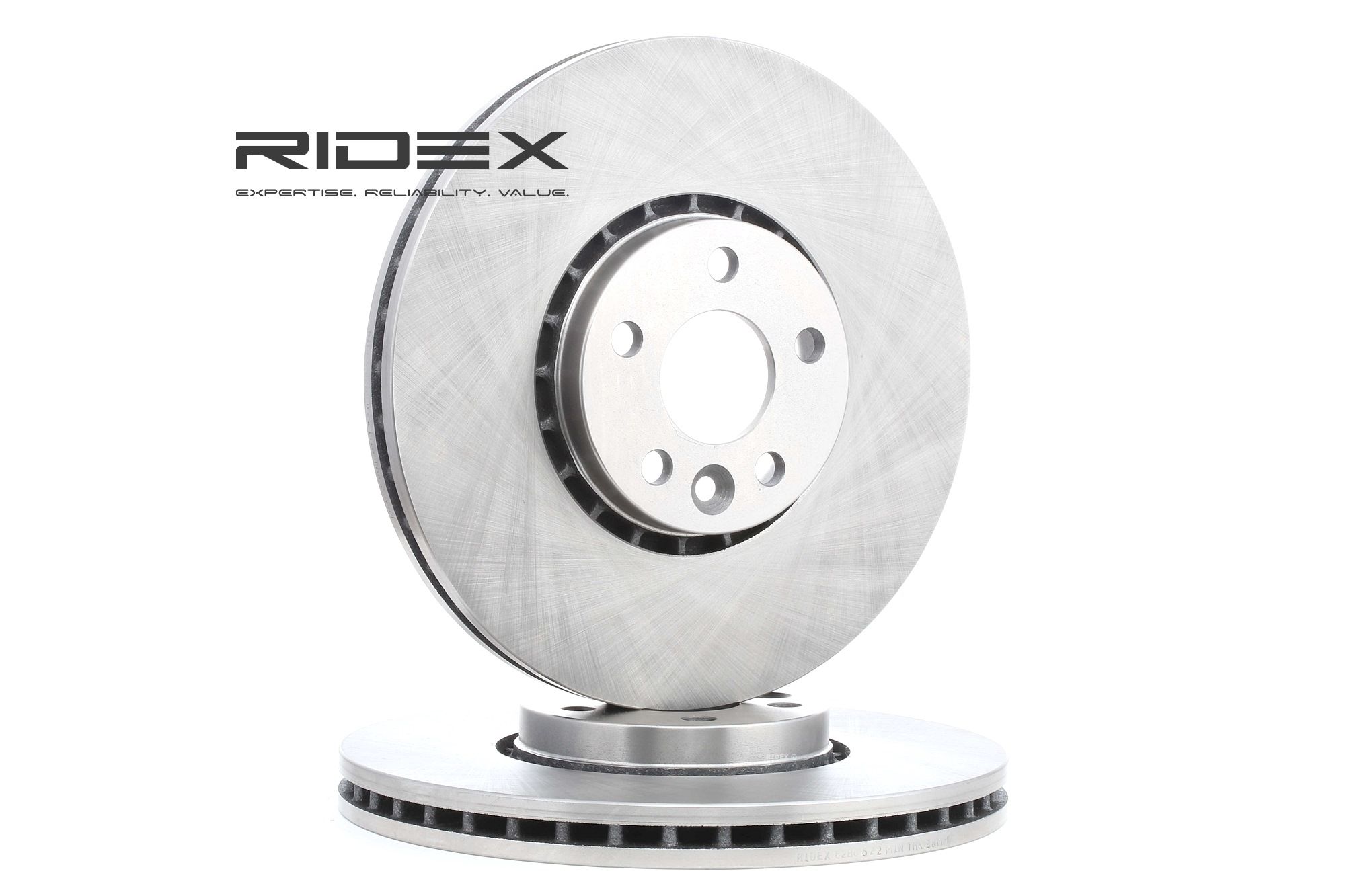 RIDEX Disque de frein VOLVO 82B0622 31277342,31410568,31471034 Disques de frein,Disque