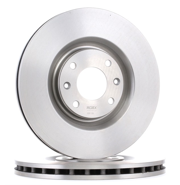 RIDEX 82B1158 Brake disc
