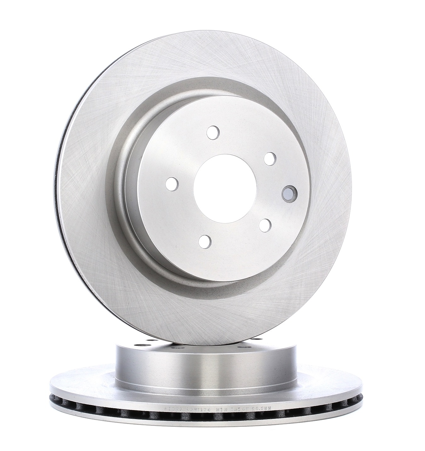 RIDEX 82B1176 Brake disc Rear Axle, 321,9x22mm, 5/6x114,3, Vented, Cast Iron