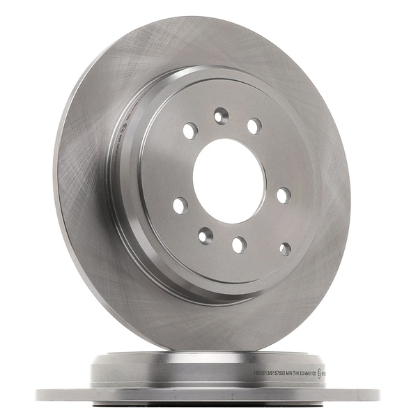 RIDEX 82B0978 Brake disc