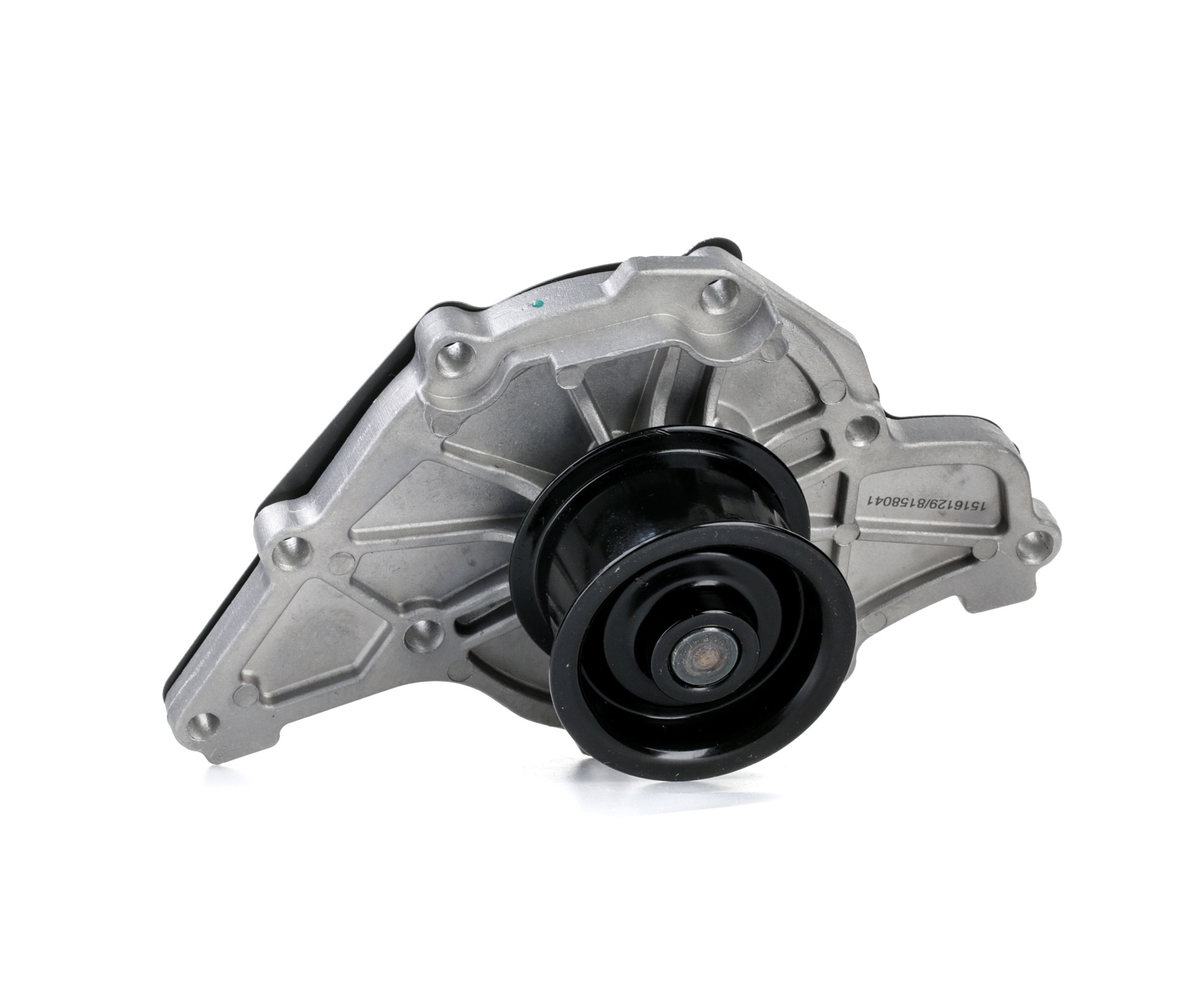 RIDEX 1260W0135 Water pump Cast Aluminium, with seal, Mechanical, Belt Pulley Ø: 68 mm, for timing belt drive