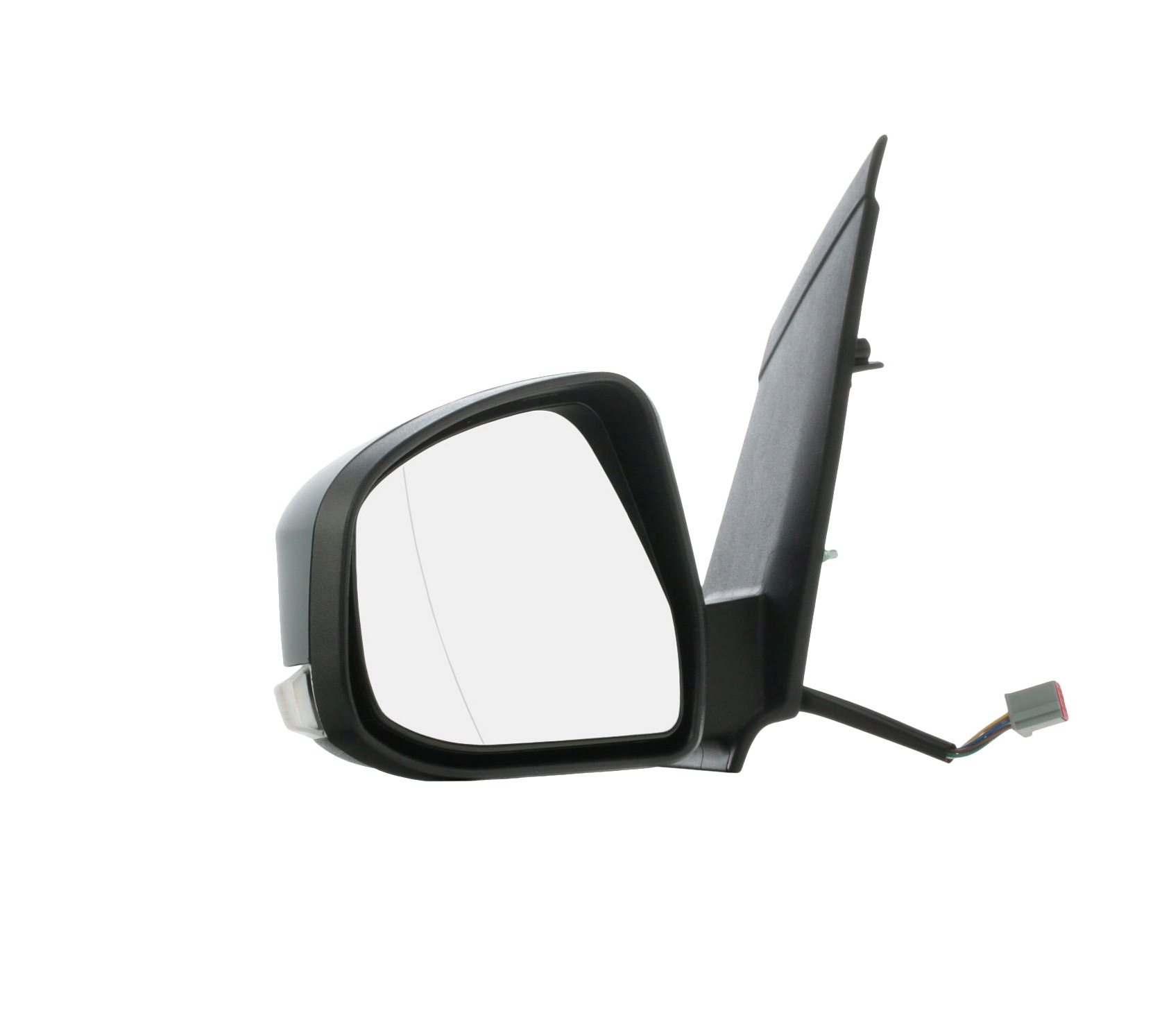 STARK SKOM-1040285 Wing mirror Left, primed, Paintable, for electric mirror adjustment, Aspherical, Heatable