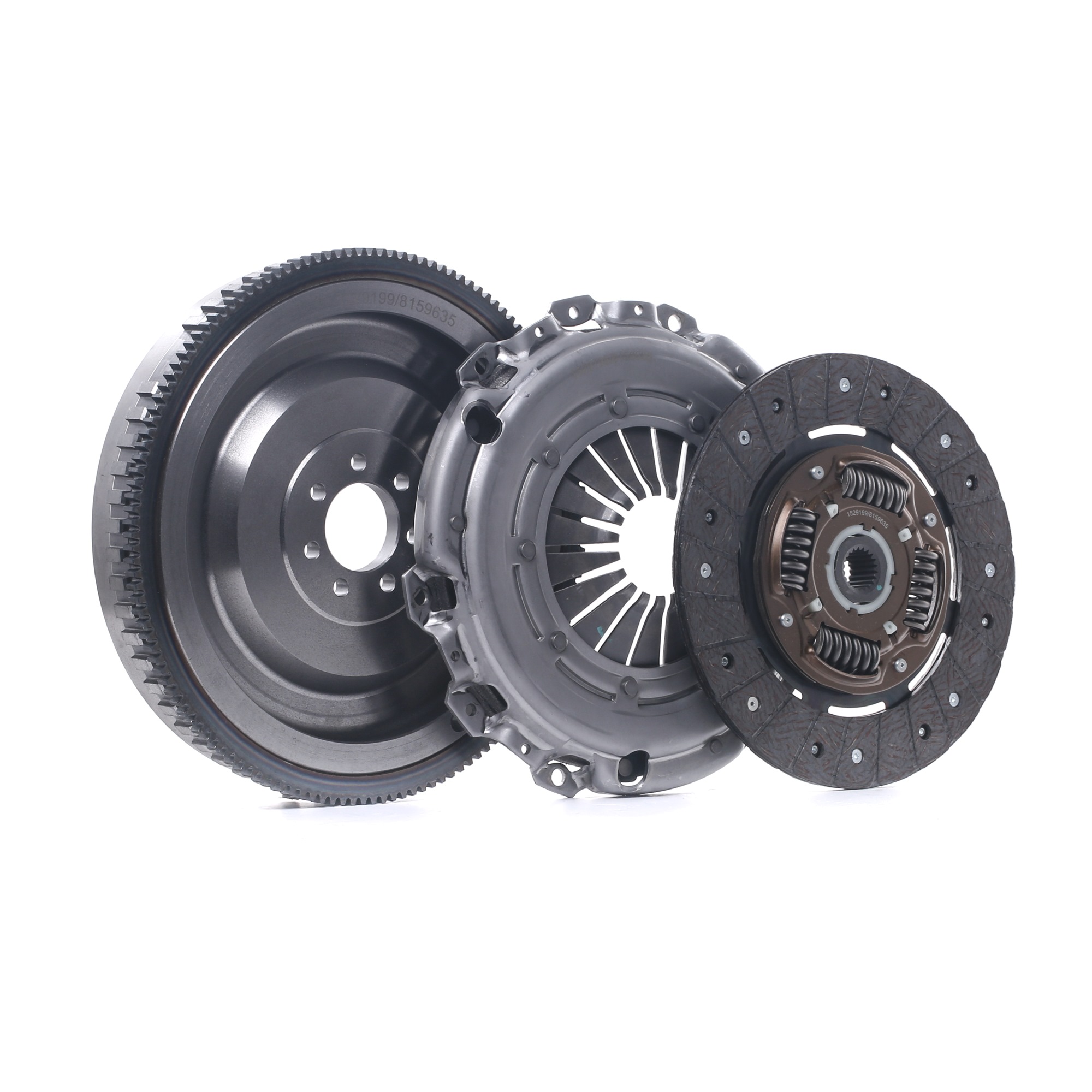 RIDEX 479C0053 Clutch kit with clutch pressure plate, with flywheel, with clutch disc, with screw set, 240mm