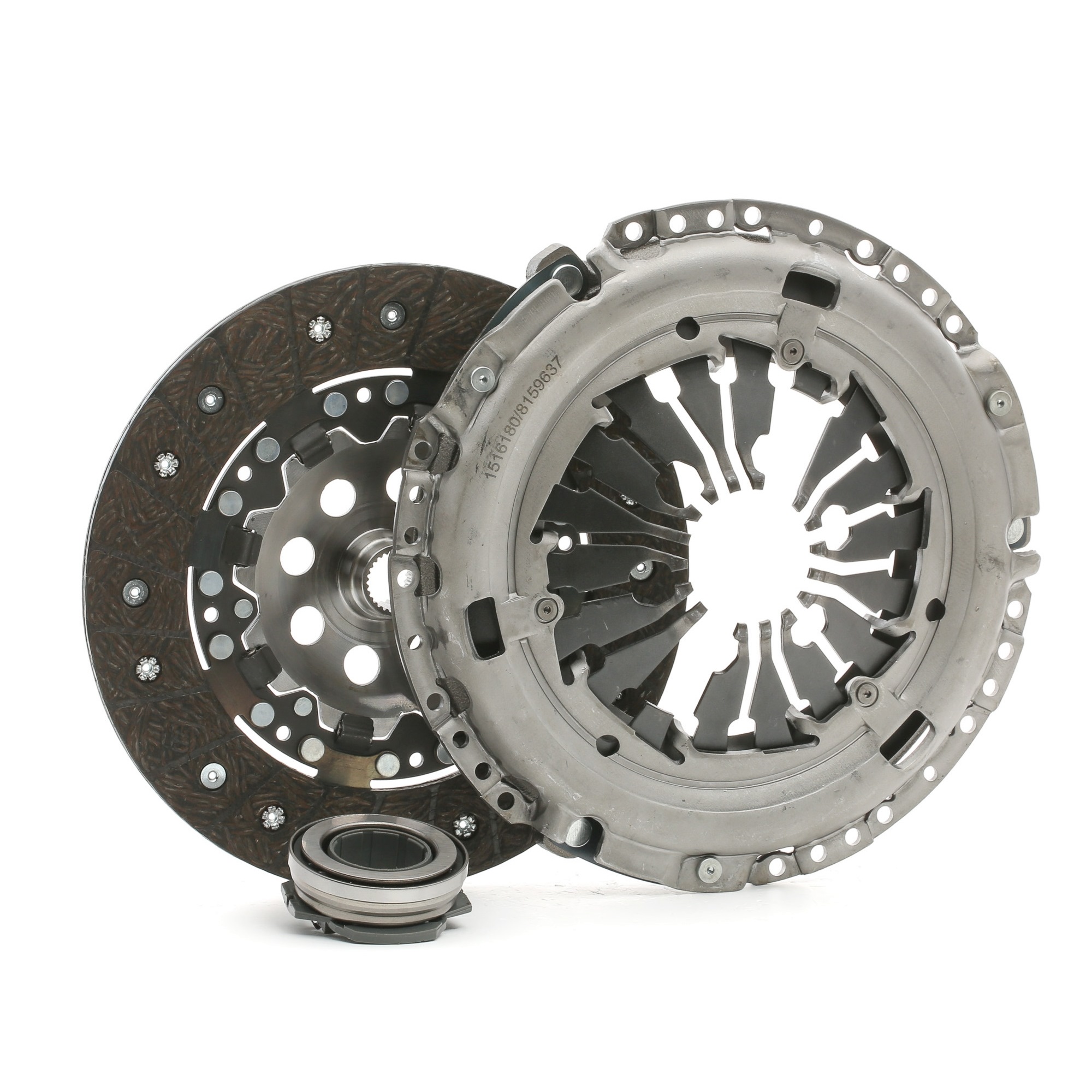 RIDEX 479C0024 Clutch kit for engines with dual-mass flywheel, with clutch release bearing, with clutch disc, Check and replace dual-mass flywheel if necessary., 230mm