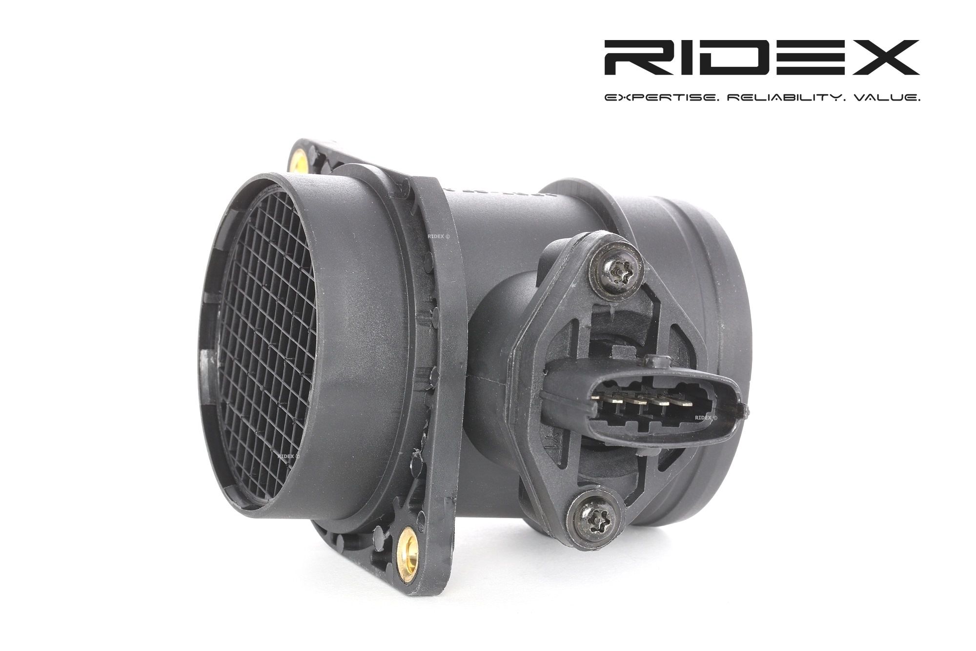 RIDEX 3926A0111 Mass air flow sensor Alfa Romeo 166 936 2.4 JTD 175 hp Diesel 2007 price