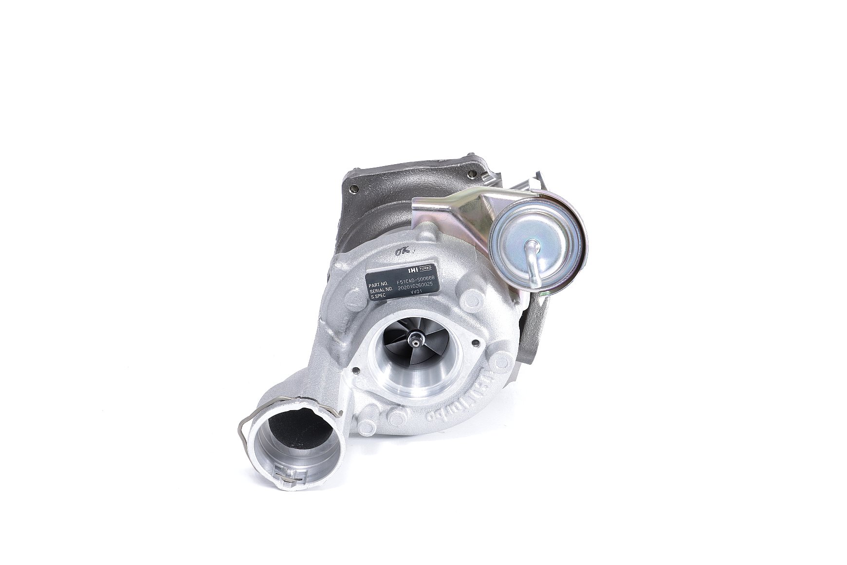 VVQ1 BTS TURBO ORIGINAL T912466LI Turbo Porsche Cayenne 955 Turbo S 4.5 521 PS Benzin 2006