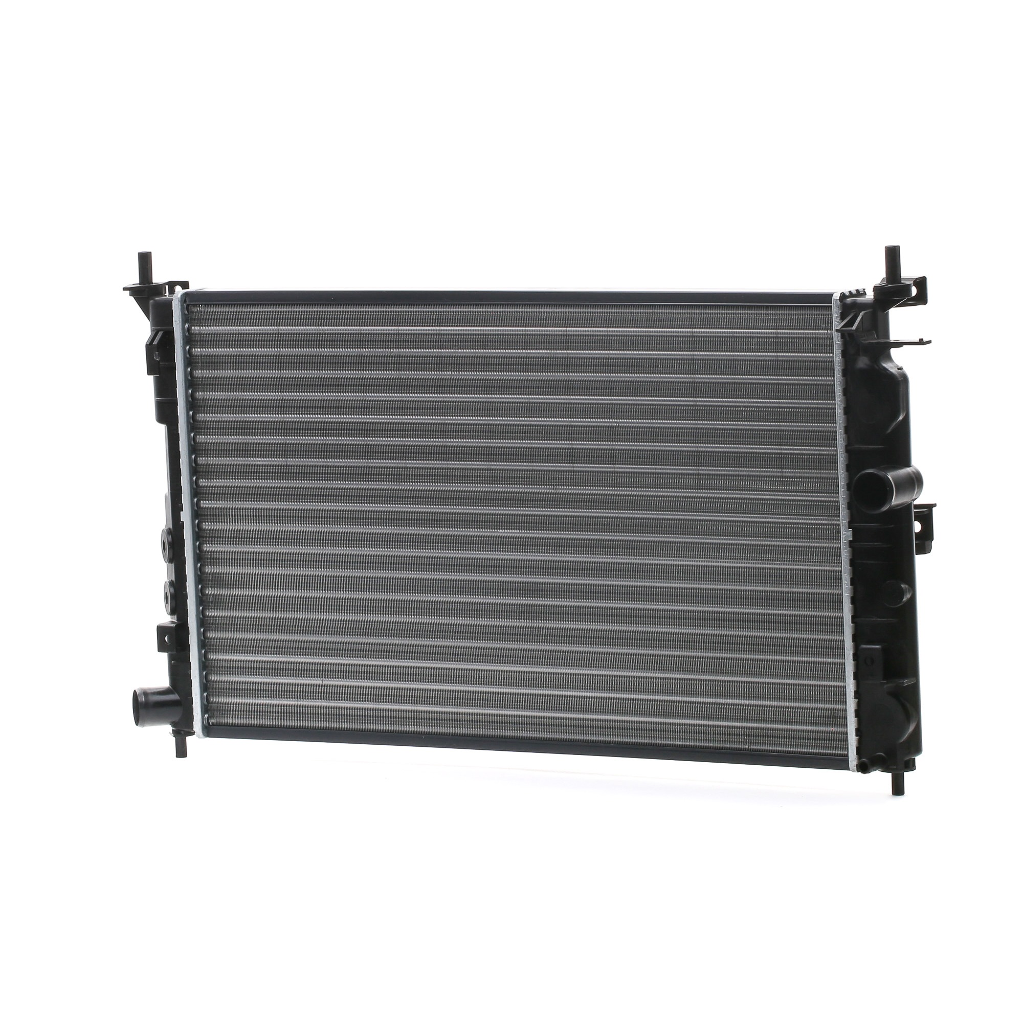 STARK SKRD-0120078 Engine radiator Aluminium, Plastic, for vehicles with air conditioning, Manual Transmission