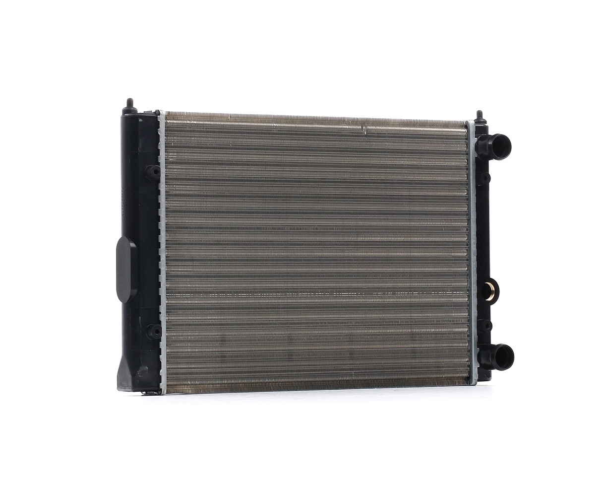 STARK SKRD-0120093 Engine radiator Aluminium, for vehicles without air conditioning, Manual Transmission
