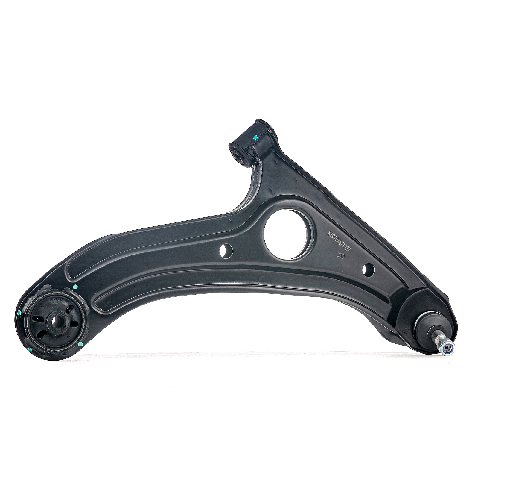 RIDEX 273C0243 Suspension arm Front Axle Right, Control Arm, Sheet Steel, Cone Size: 15 mm
