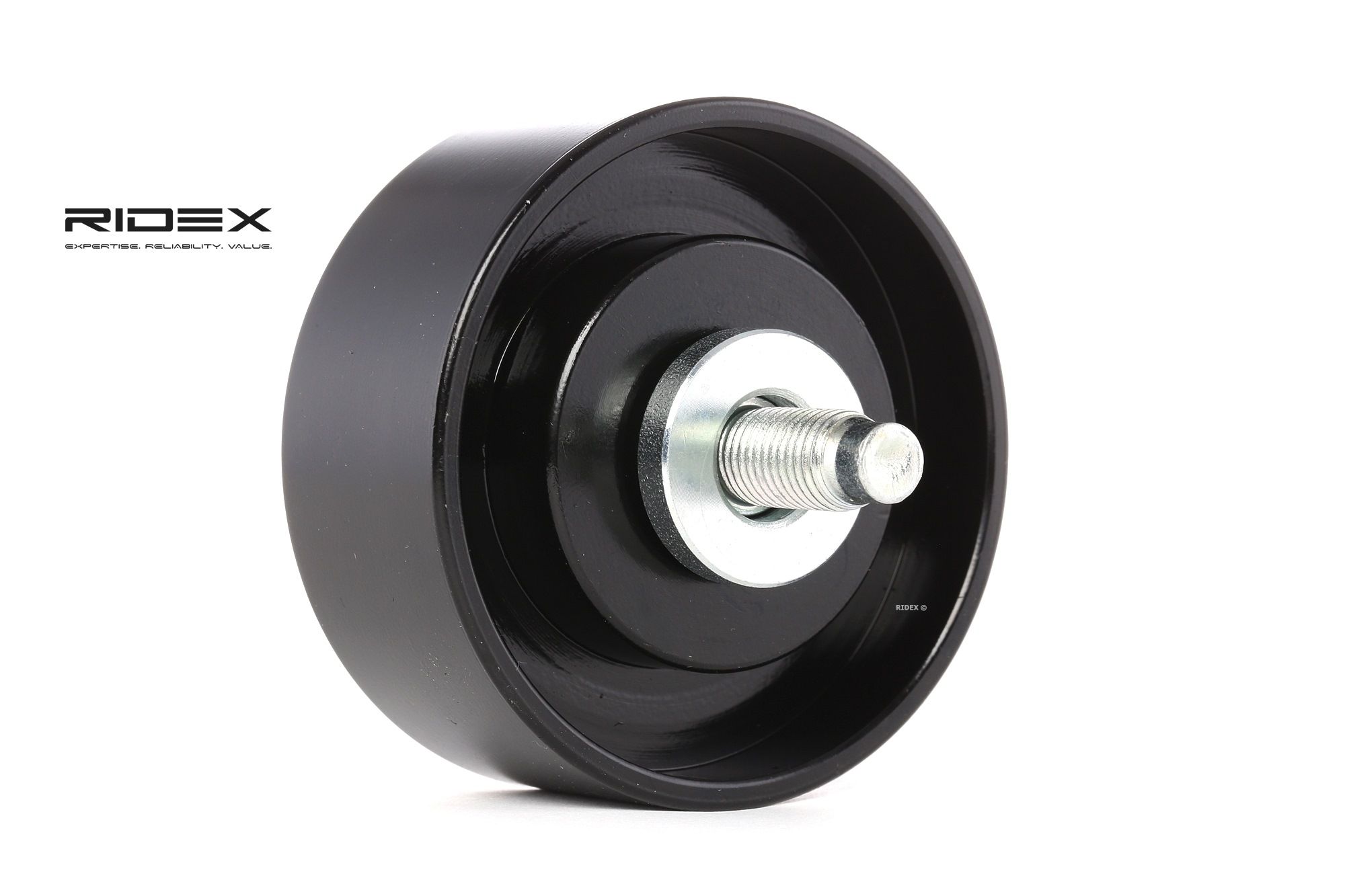 RIDEX Ø: 70,1mm Deflection / Guide Pulley, v-ribbed belt 312D0045 buy