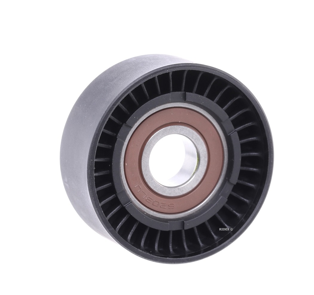 Original RIDEX Tensioner pulley 310T0166 for FORD MONDEO