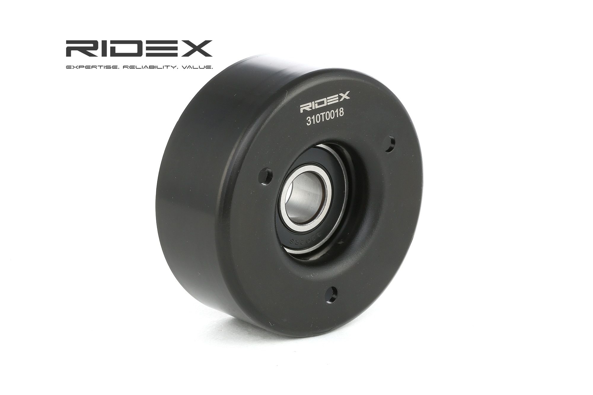 RIDEX 310T0018 MERCEDES-BENZ E-Class 2000 Belt tensioner pulley