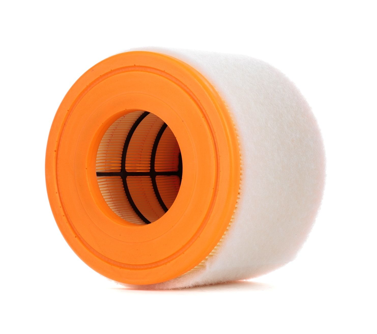 113 904 001 TOPRAN 125mm, 161mm, Cylindrical, Foam, Filter Insert, with pre-filter Height: 125mm Engine air filter 113 904 buy