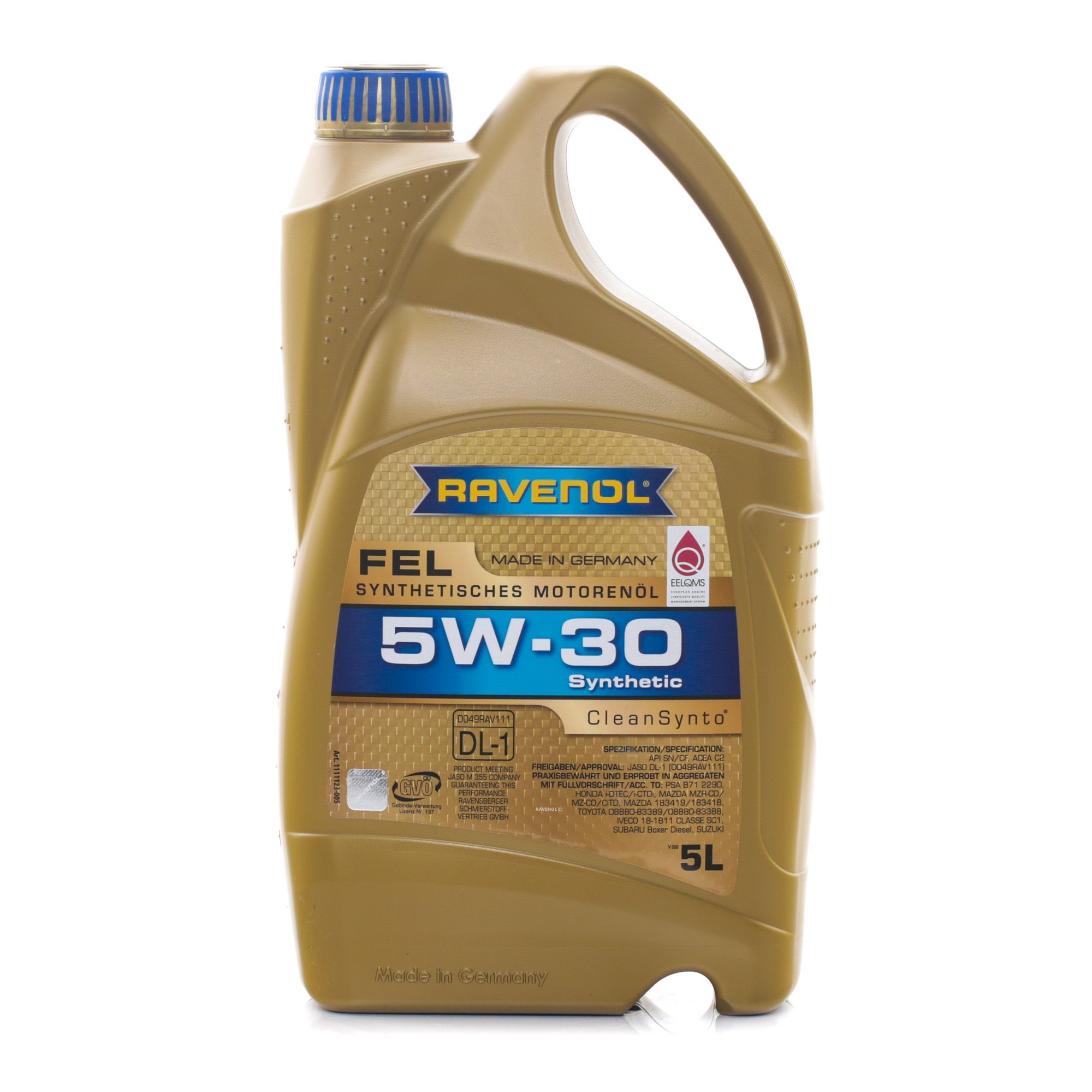 Buy Auto oil RAVENOL diesel 1111123-005-01-999 FEL 5W-30, 5l