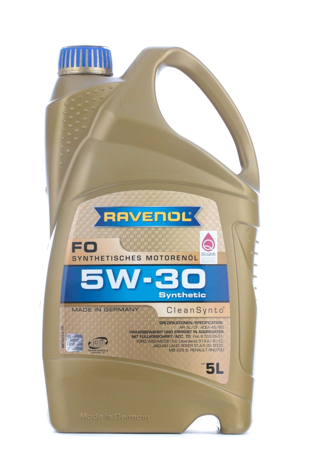 Buy Auto oil RAVENOL diesel 1111115-005-01-999 FO 5W-30, 5l