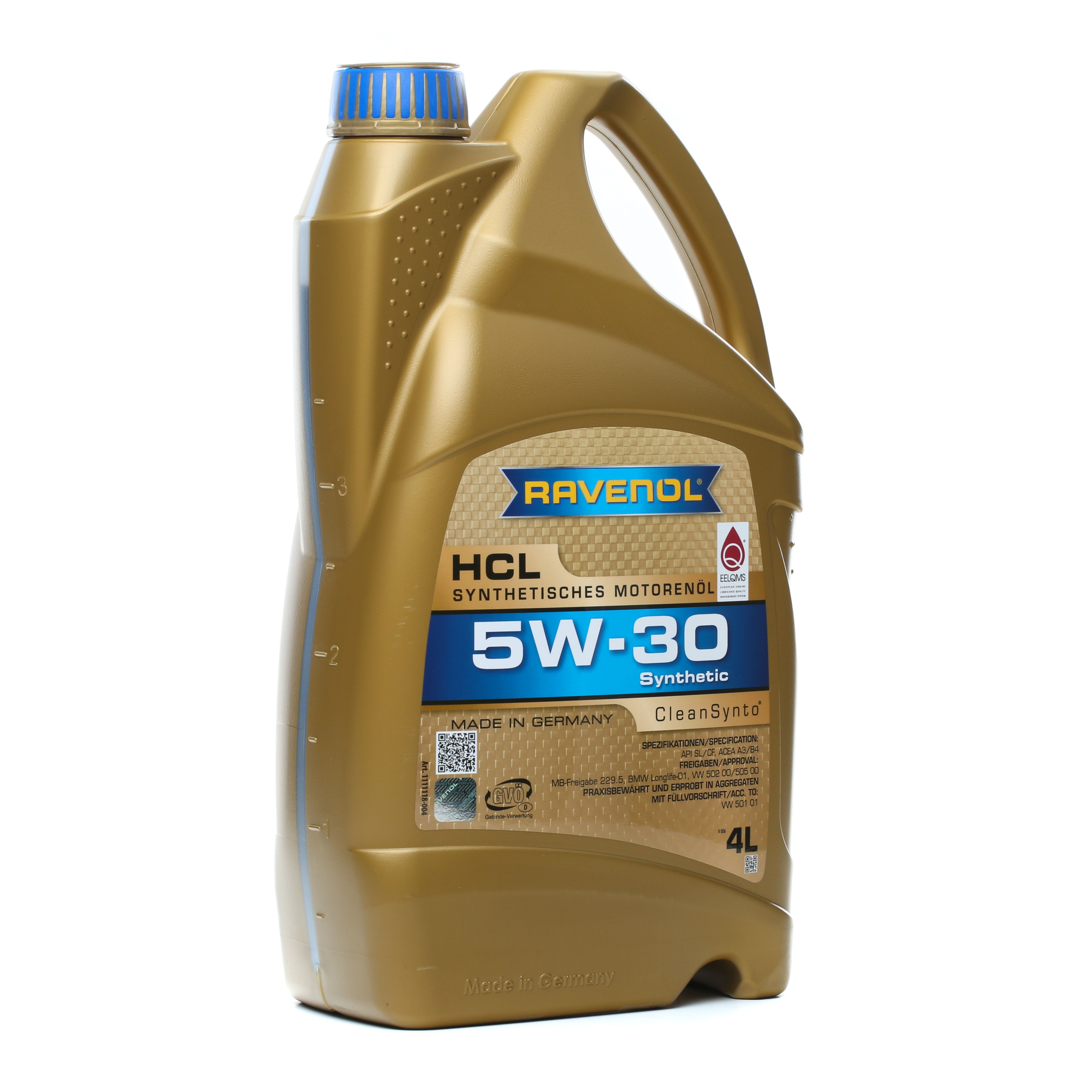 RAVENOL HCL 1111118-004-01-999 Engine oil 5W-30, 4l, Synthetic Oil