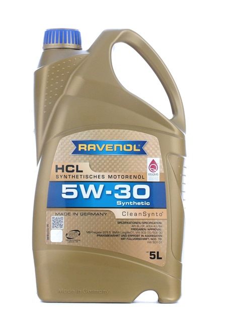 Hochwertiges Öl von RAVENOL 22108314083805408380 5W-30, 5l, Synthetiköl