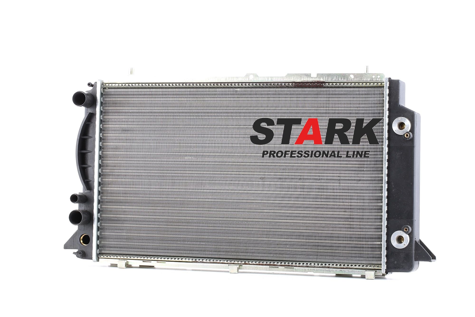 STARK SKRD-0120145 Engine radiator for vehicles with/without air conditioning, 596 x 358 x 32 mm, Automatic Transmission, Brazed cooling fins
