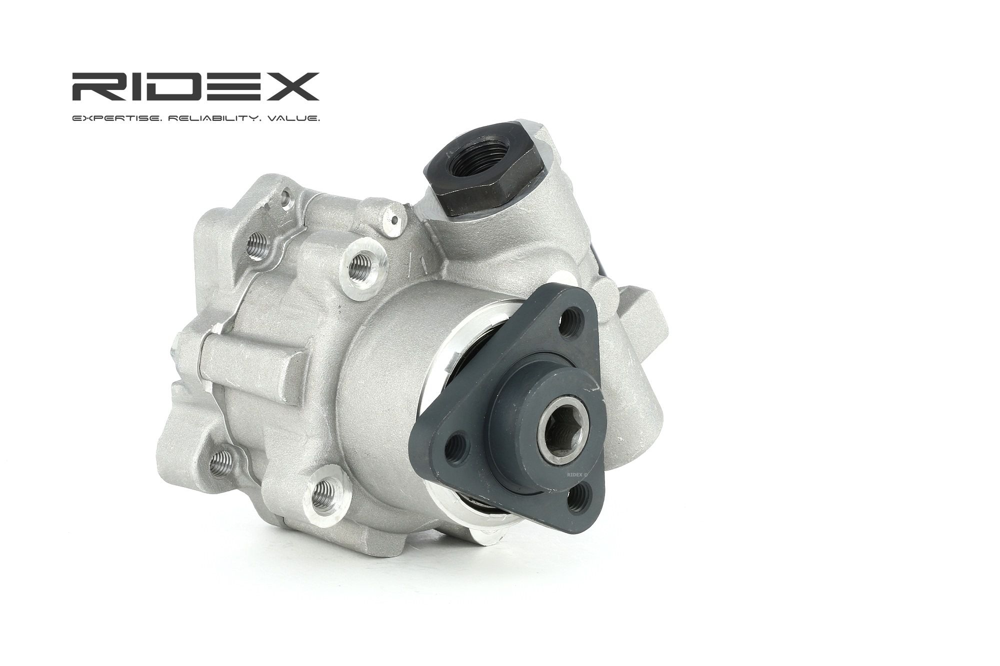 RIDEX 12H0023 Power steering pump Hydraulic, 75 l/h, Triangle