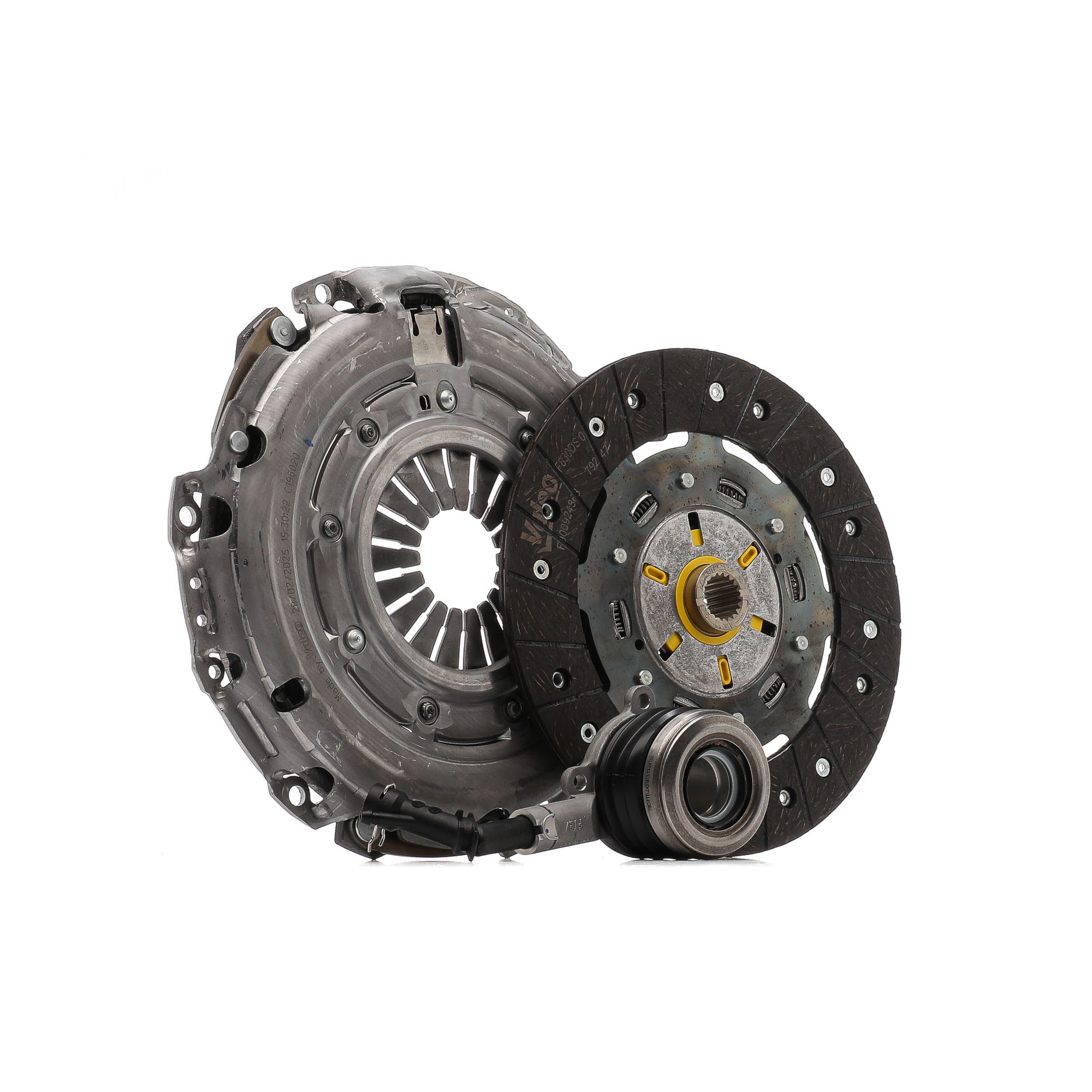 VALEO KIT3P (CSC) 834178 Kit frizione con dispositivo disinnesto centrale, 240mm