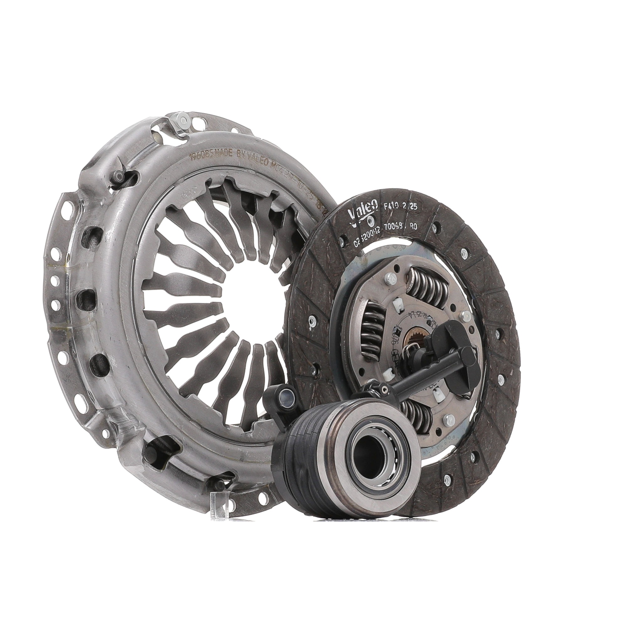 Αγοράστε 834337 VALEO KIT3P (CSC) με κεντρικό σύστημα αποσύμπλεξης, 200mm Σετ συμπλέκτη 834337 Σε χαμηλή τιμή