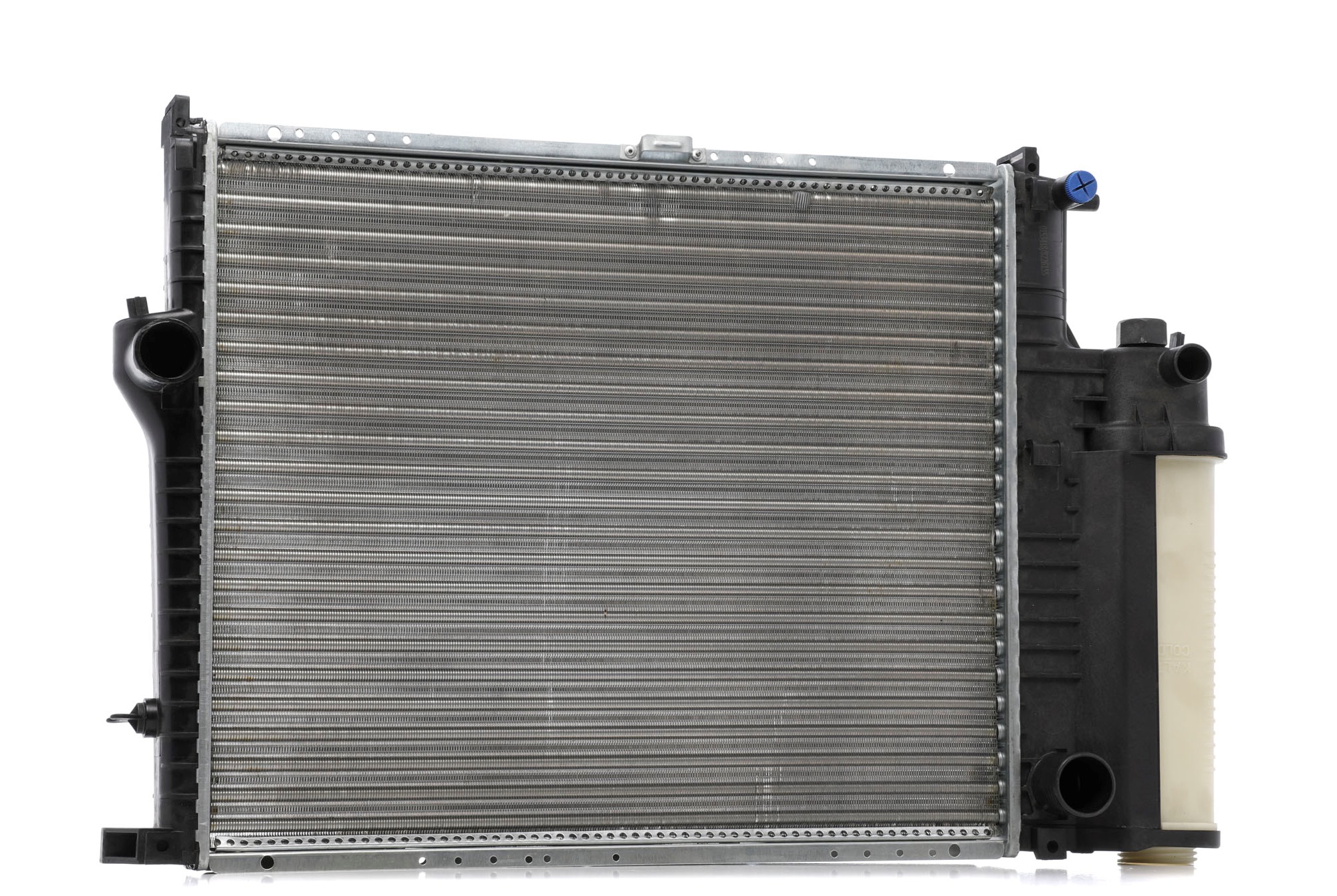 STARK SKRD-0120451 Engine radiator for vehicles with/without air conditioning, 520 x 438 x 32 mm, Manual Transmission, Brazed cooling fins
