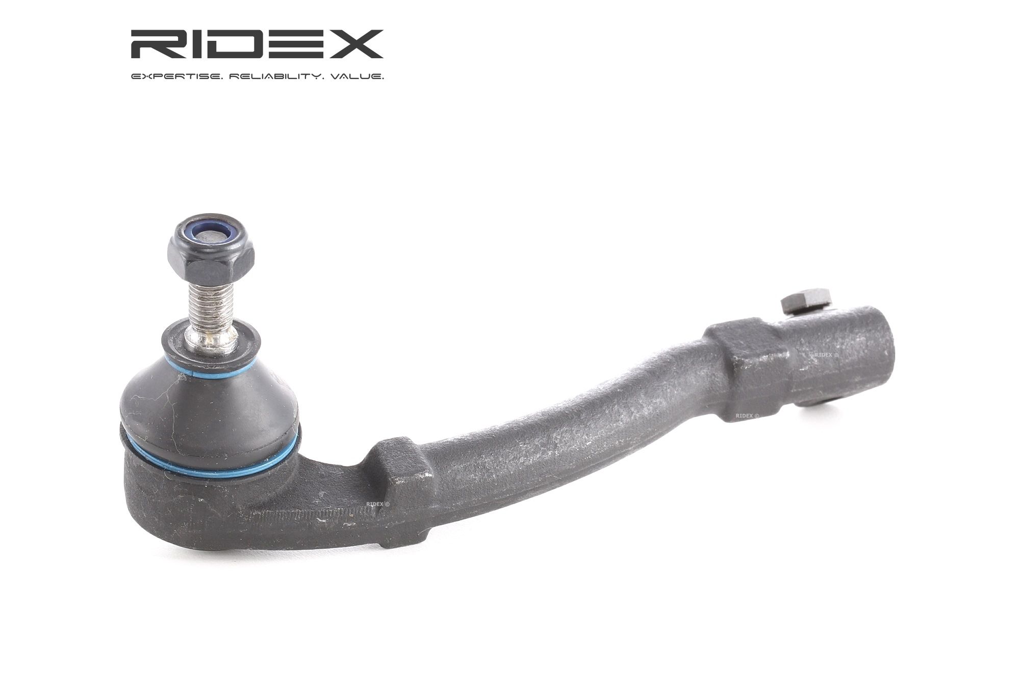 RIDEX 914T0113 Track rod end Cone Size 11,8 mm, Front Axle, Left