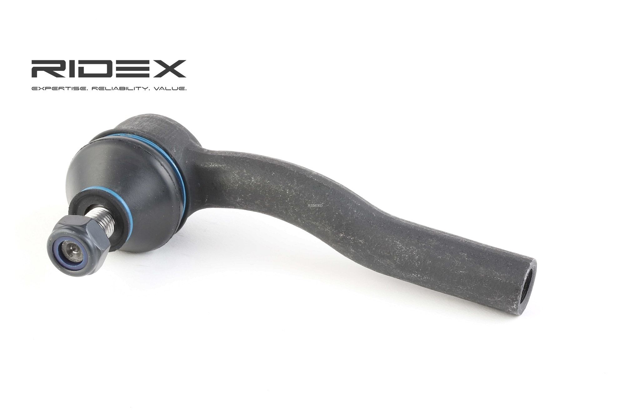 RIDEX 914T0082 Track rod end M10X1.25, Front Axle, Right, outer
