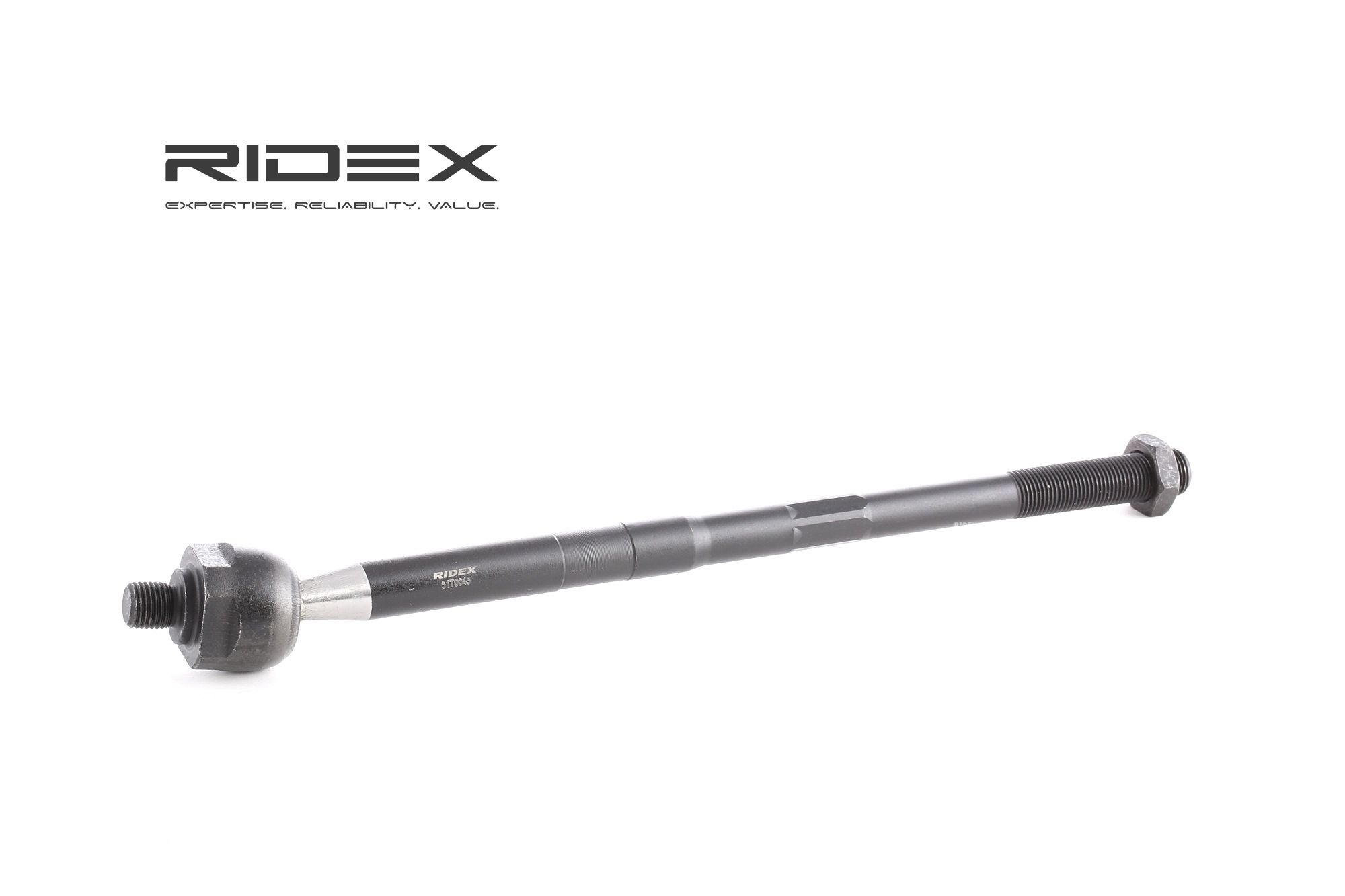 RIDEX 51T0045 Inner tie rod Front axle both sides, 354 mm