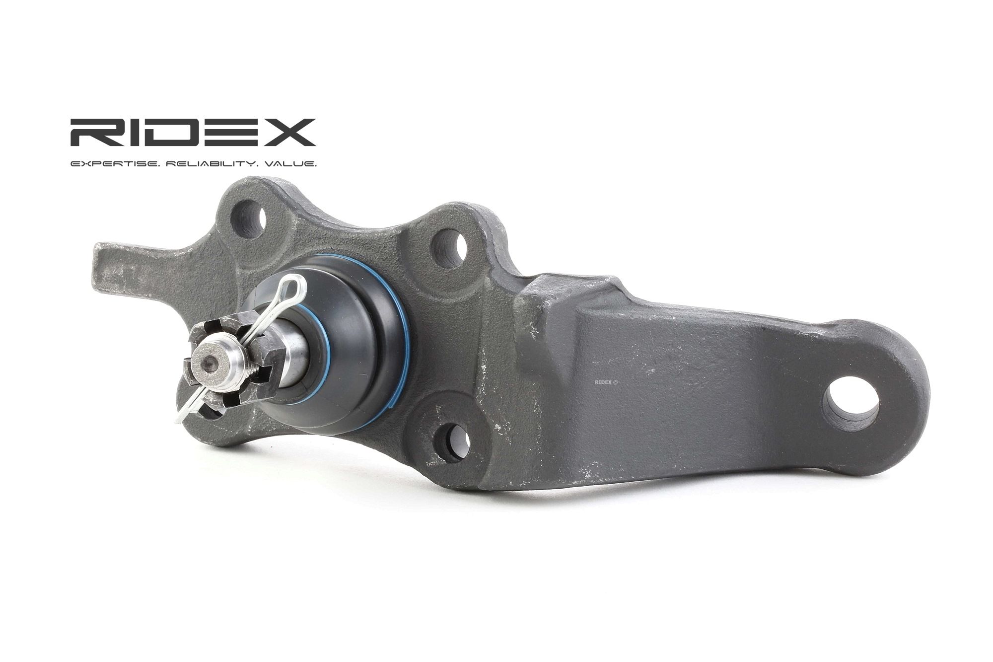 RIDEX 2462S0207 Ball Joint Front Axle, 17,5mm