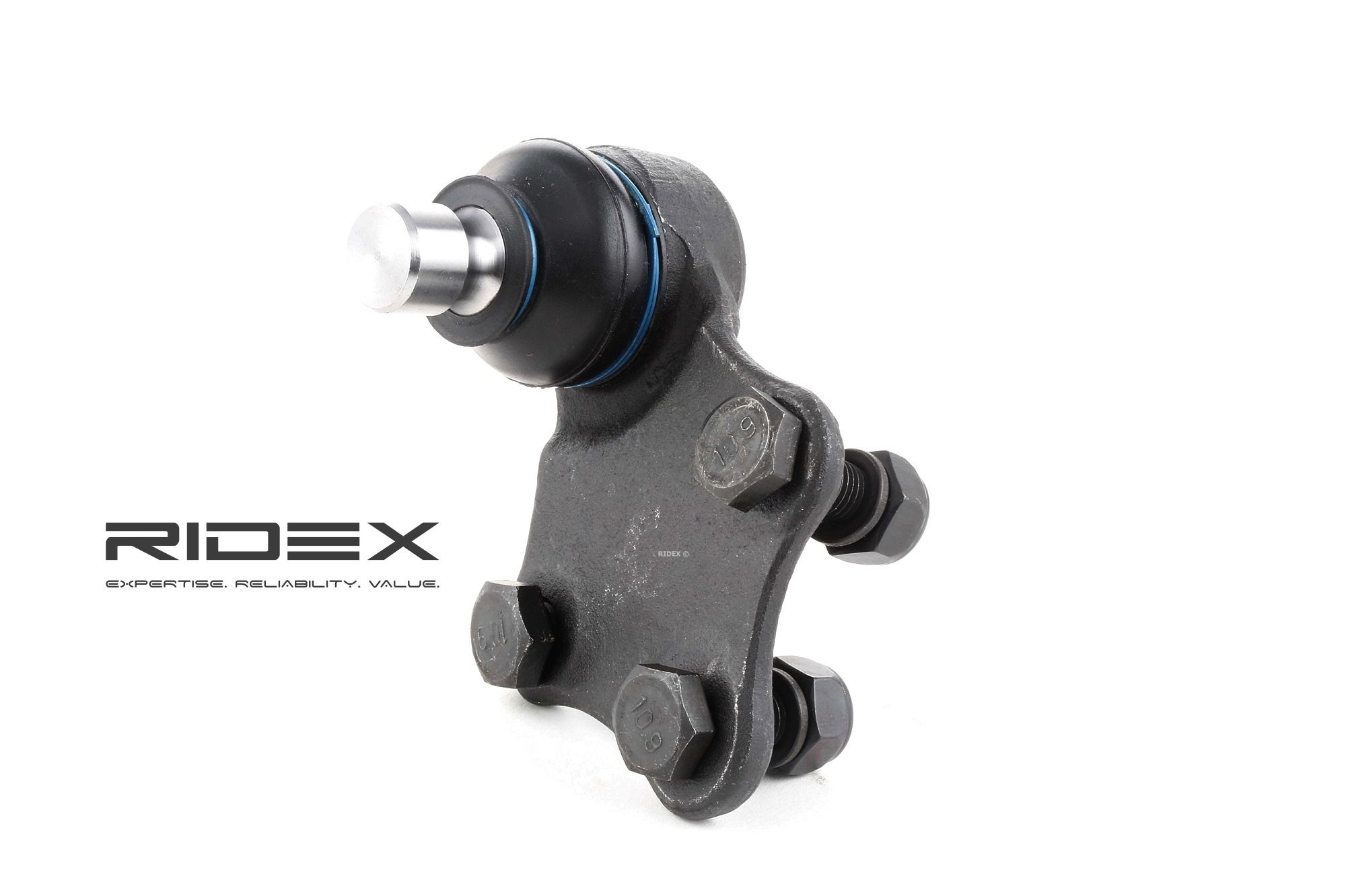 RIDEX 2462S0071 Ball Joint Front Axle, both sides, Lower, 18mm, 83mm, 45mm