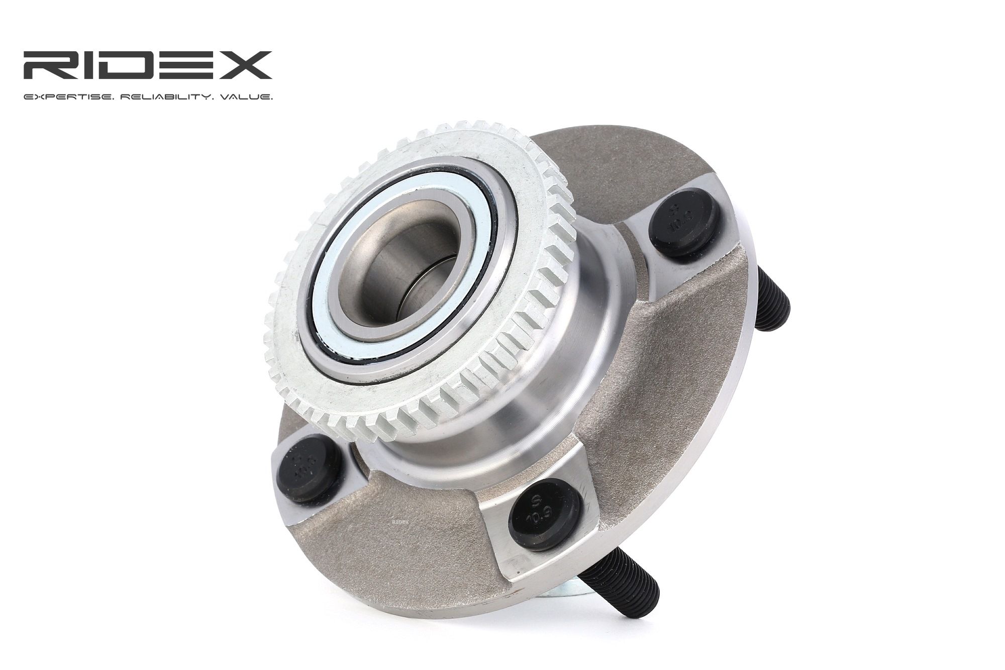 RIDEX 654W0581 Wheel bearing kit Rear Axle both sides, with ABS sensor ring, 139 mm