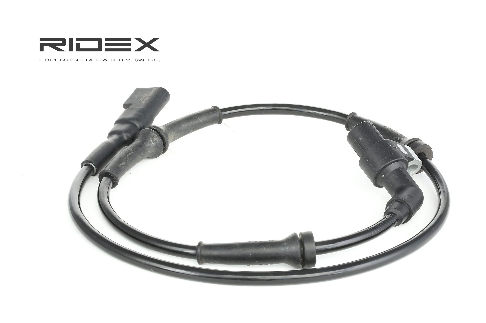 RIDEX 412W0062 ABS sensor Front axle both sides, 750mm
