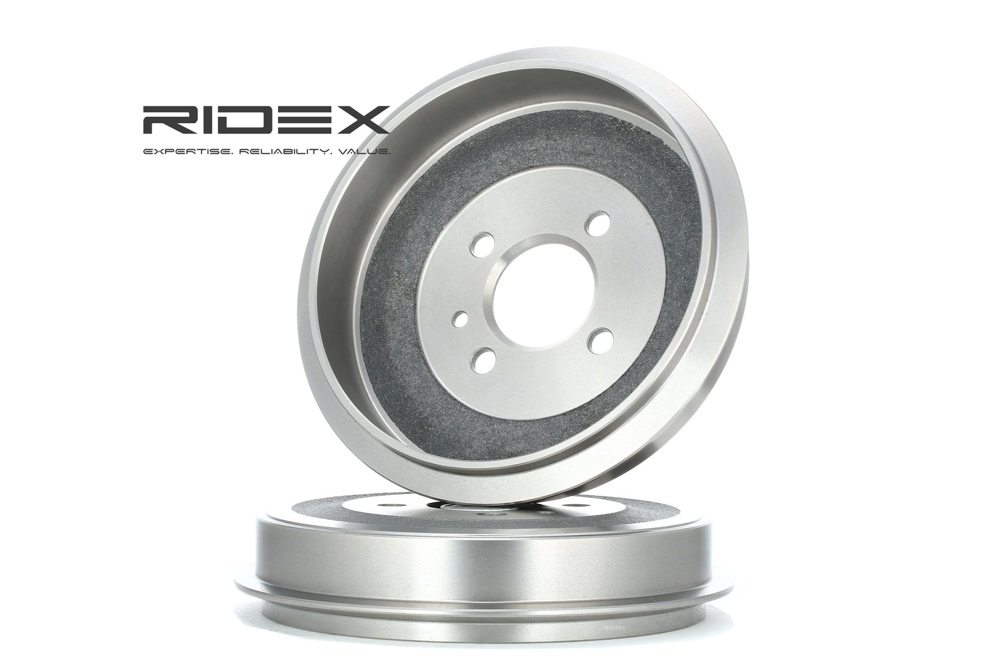 Image of RIDEX Freni a Tamburo BMW 123B0077 34211153091,34211156297,34211158556 Tamburo Freno