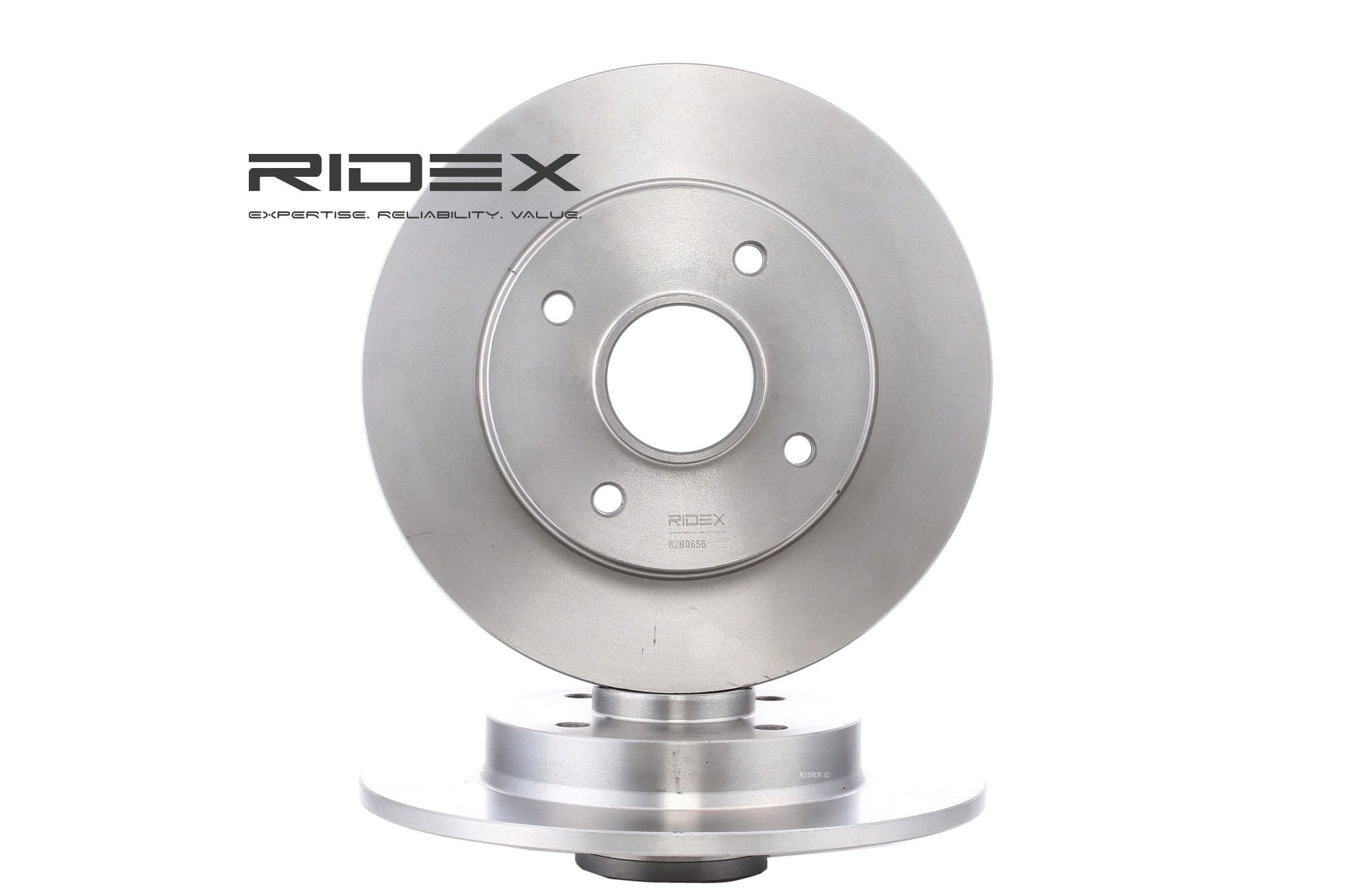 RIDEX 82B0656 Brake disc 42 49 66