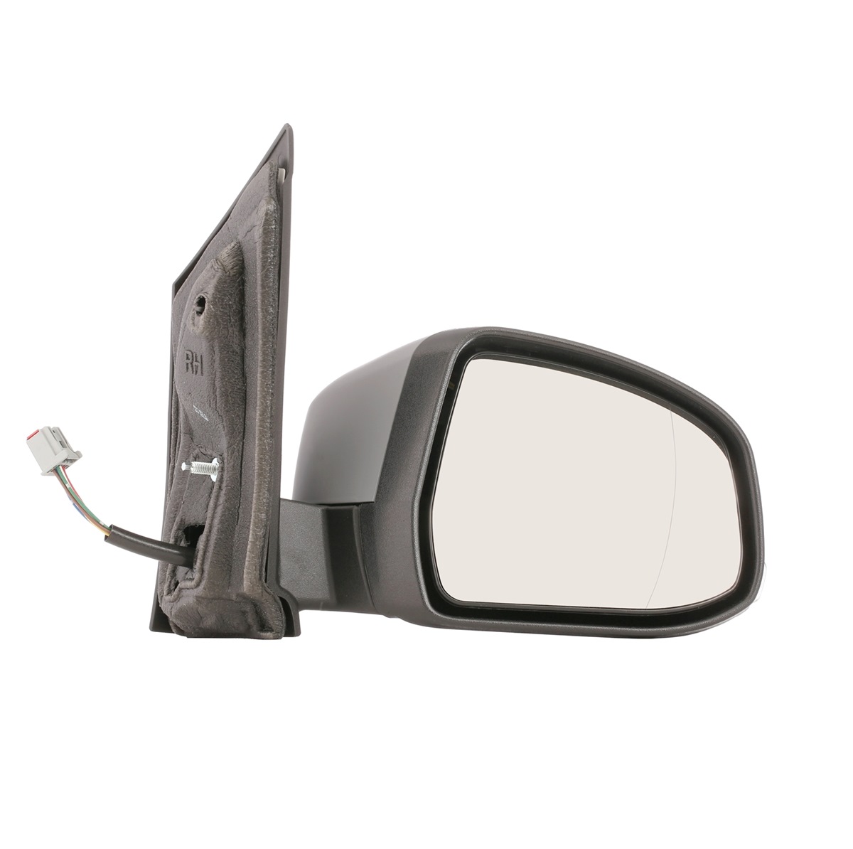 STARK SKOM-1040384 Wing mirror Right, primed, Complete Mirror, Aspherical, for electric mirror adjustment, Heatable