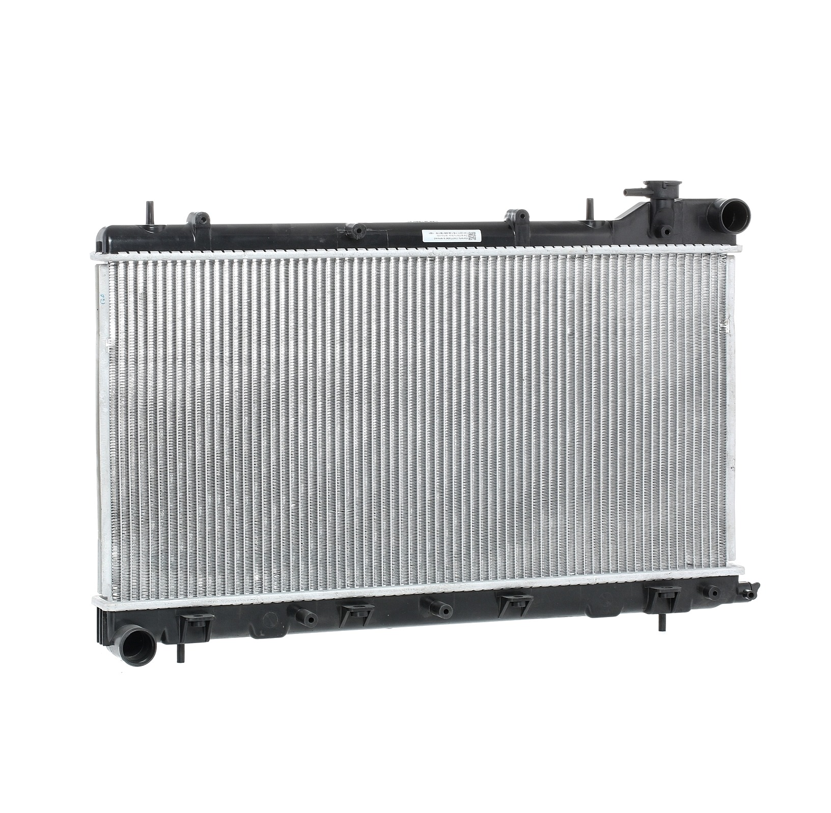 RIDEX 470R0045 Engine radiator Aluminium, Plastic, Manual Transmission