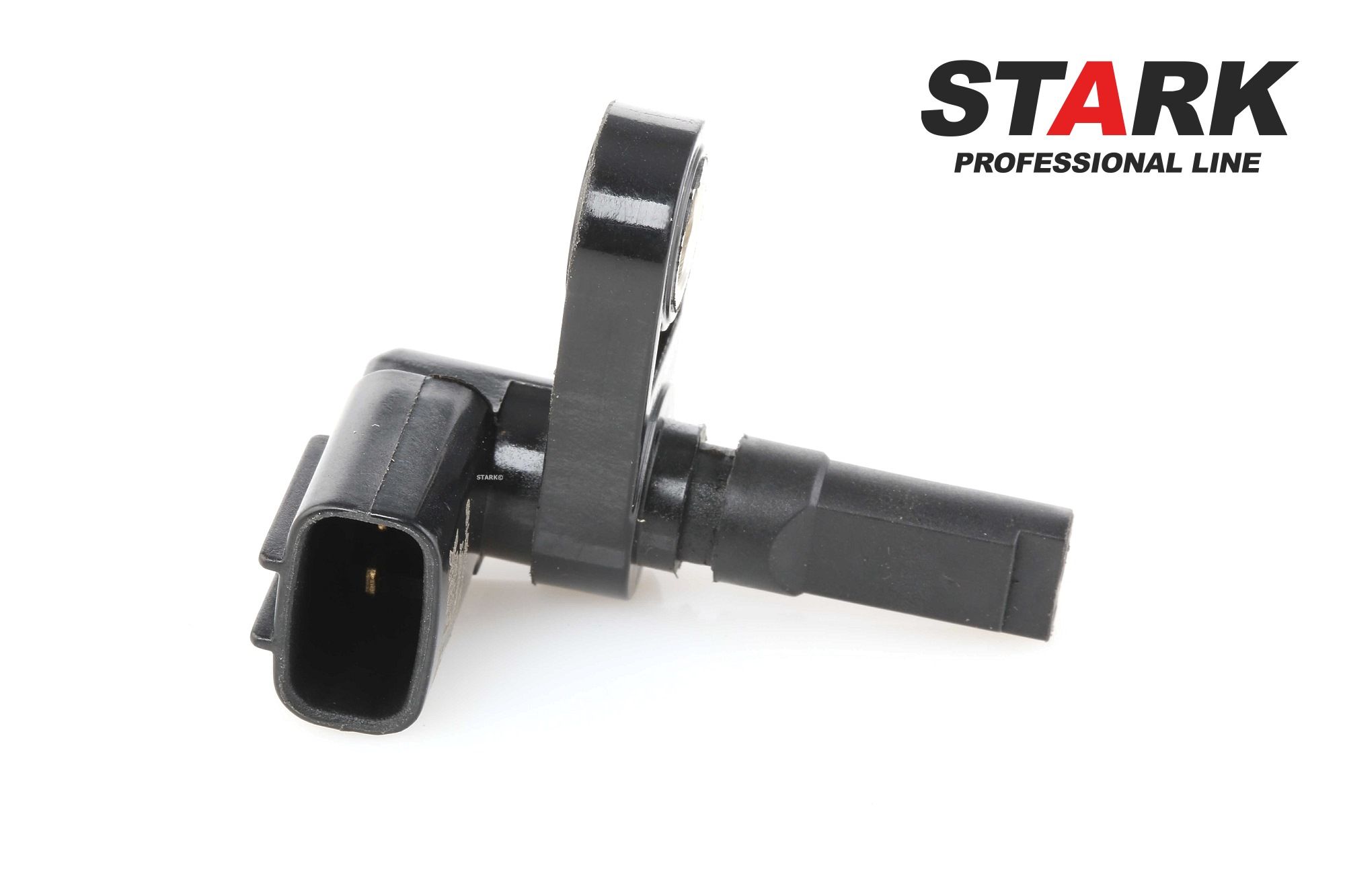 STARK SKWSS-0350169 ABS sensor Front Axle Left, Rear Axle Left, without cable, 2-pin connector, oval