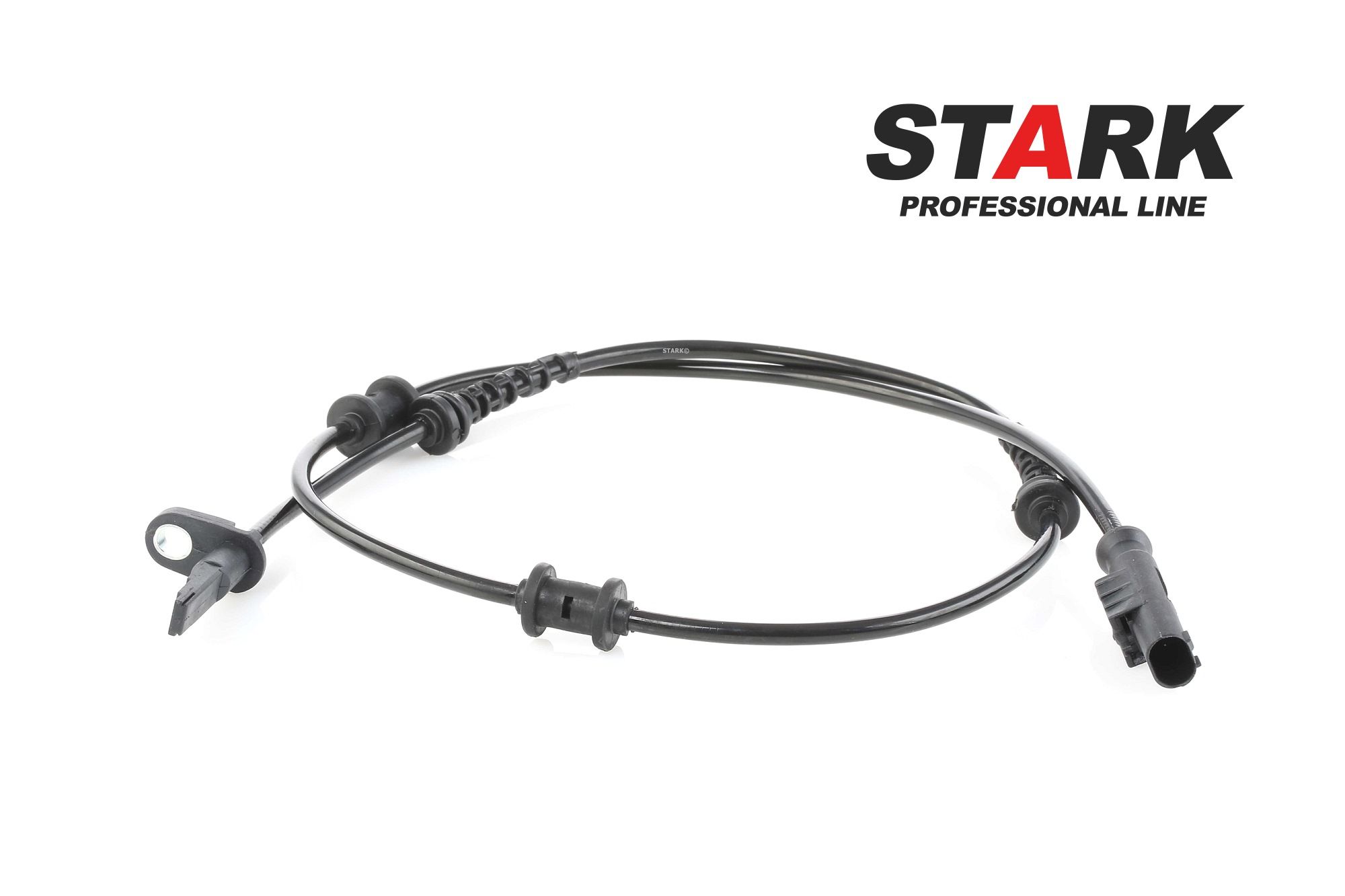 STARK SKWSS-0350185 ABS sensor Rear Axle both sides, Active sensor, 2-pin connector, 890mm, 1000mm, 38mm, oval