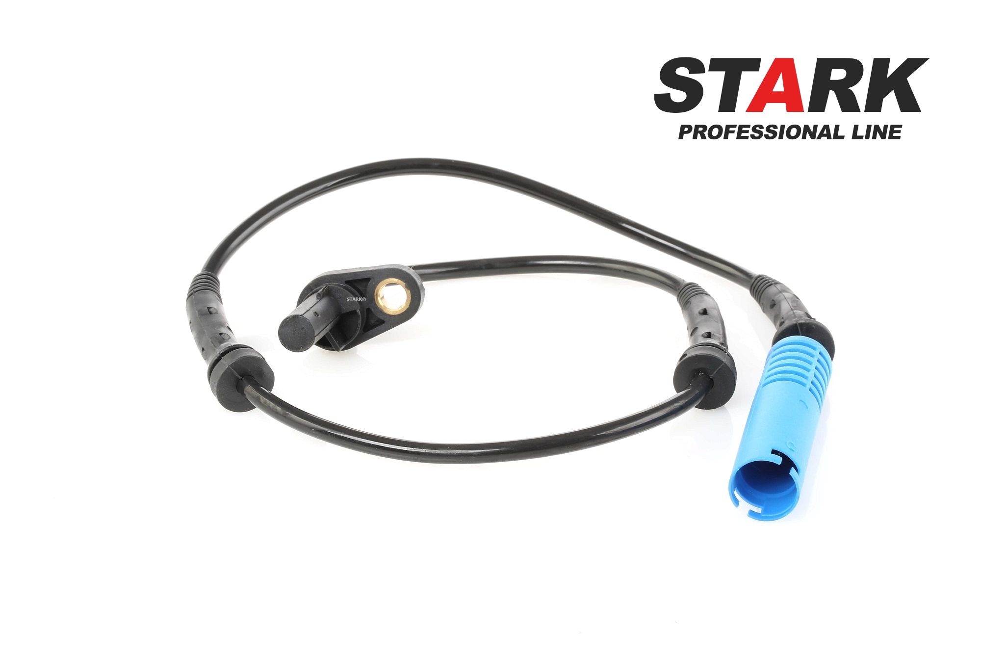STARK Front axle both sides, for vehicles with DSC, Hall Sensor, 2-pin connector, 580mm, 680mm, 30mm, blue, round Total Length: 680mm, Number of pins: 2-pin connector Sensor, wheel speed SKWSS-0350262 buy