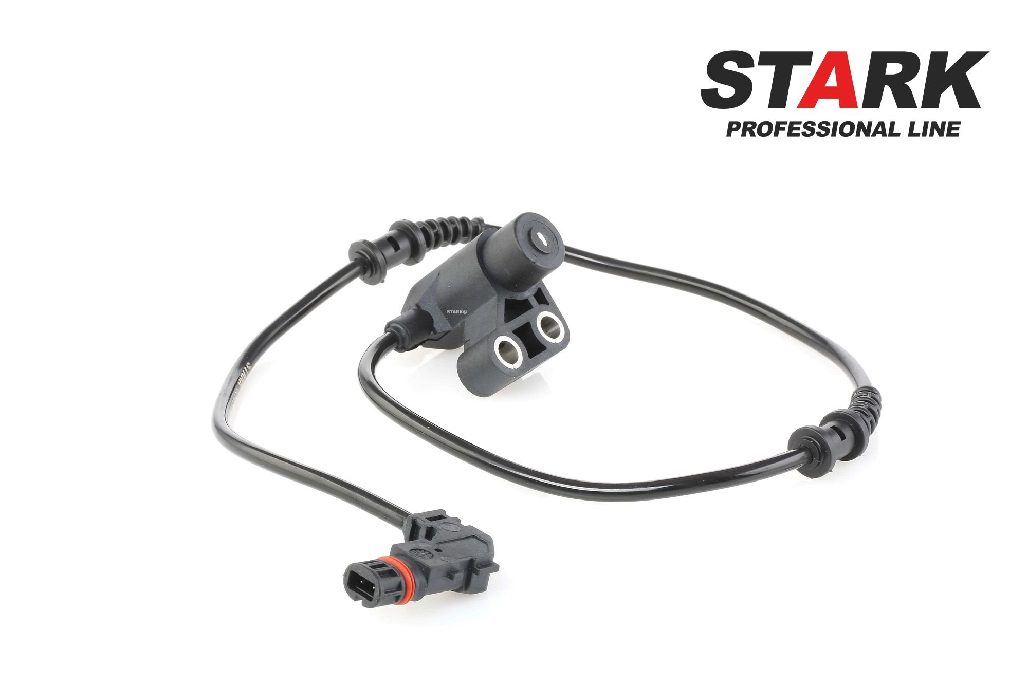 STARK Front Axle Left, Inductive Sensor, 2-pin connector, 560mm, 1,65 kOhm, 630mm, 15mm, right-angled Total Length: 630mm, Number of pins: 2-pin connector Sensor, wheel speed SKWSS-0350271 buy