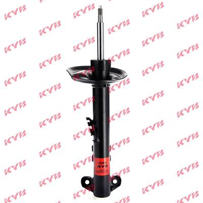 KYB Excel-G 334605 Shock absorber Front Axle Left, Gas Pressure, Twin-Tube, Suspension Strut, Damper with Rebound Spring, Top pin