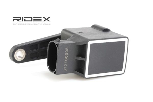 RIDEX Sensore Altezza Fari Xenon (Correzione Assetto) 3721S0036, 4 Contatti, Per VW Golf VII, Audi A3, Seat Leon, Skoda Octavia