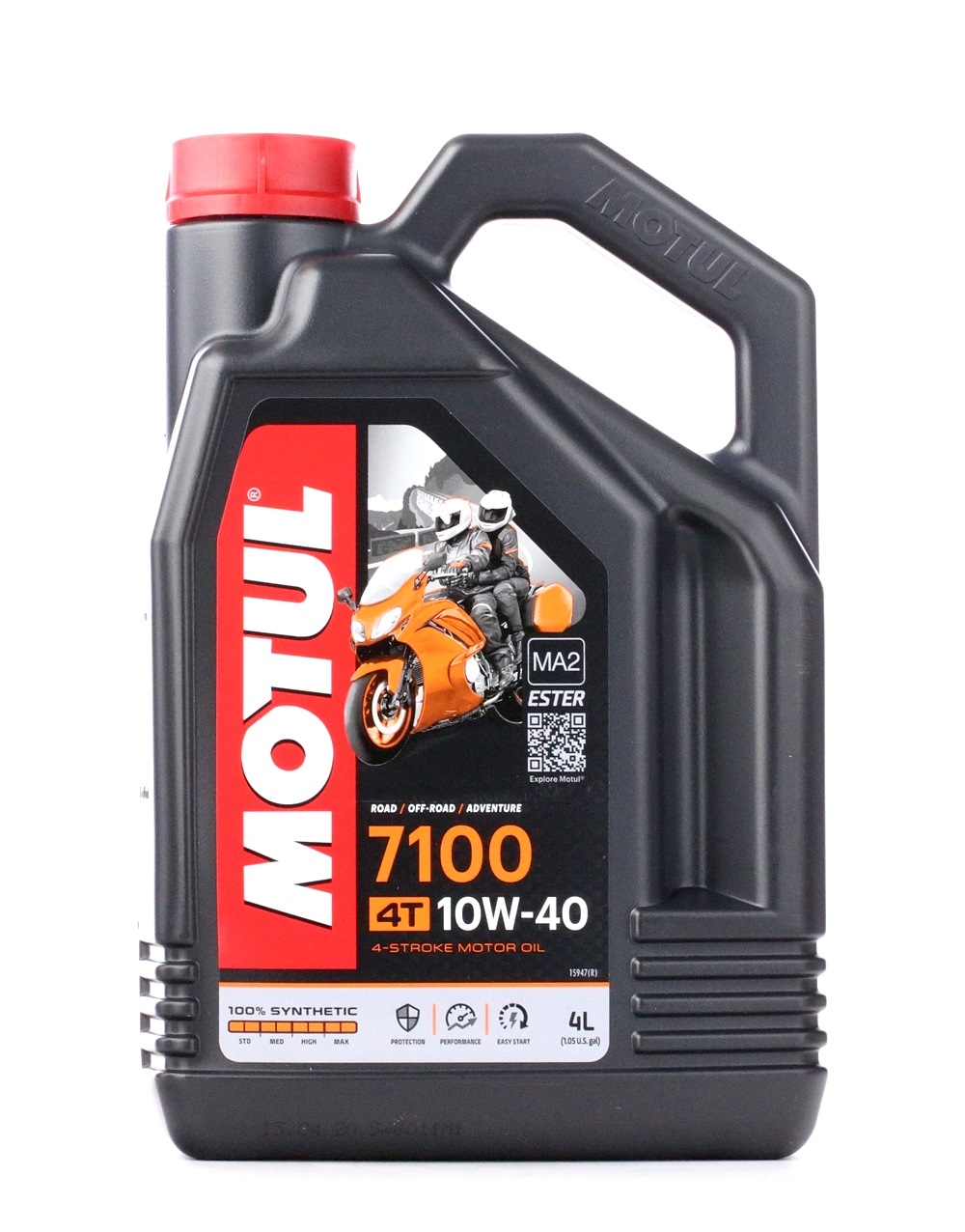 SG MOTUL 4T 10W-40, 4l, Synthetiköl Motoröl 104092 günstig