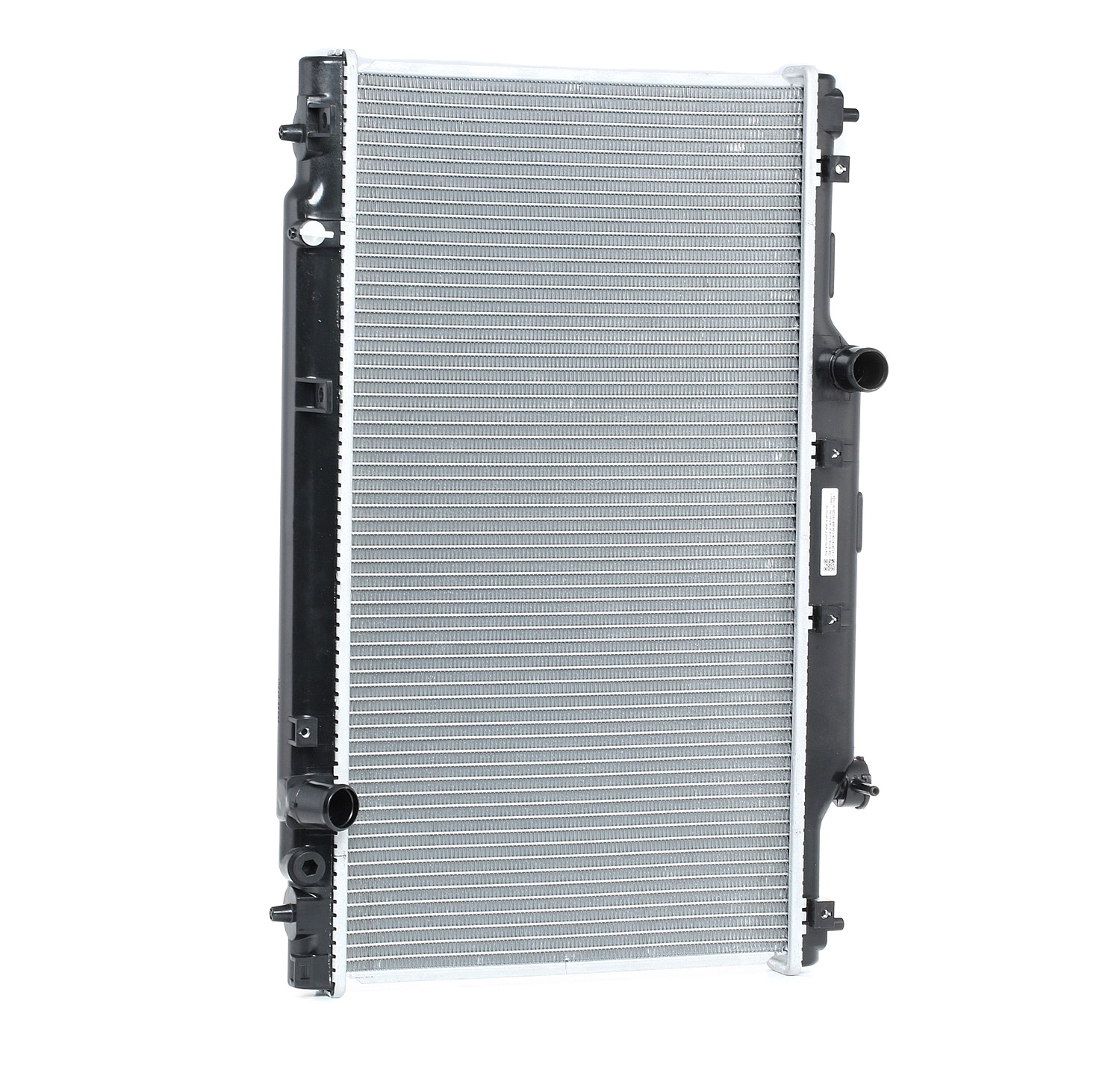 RIDEX 470R0413 Engine radiator Aluminium, 350 x 658 x 24 mm, without frame, Brazed cooling fins